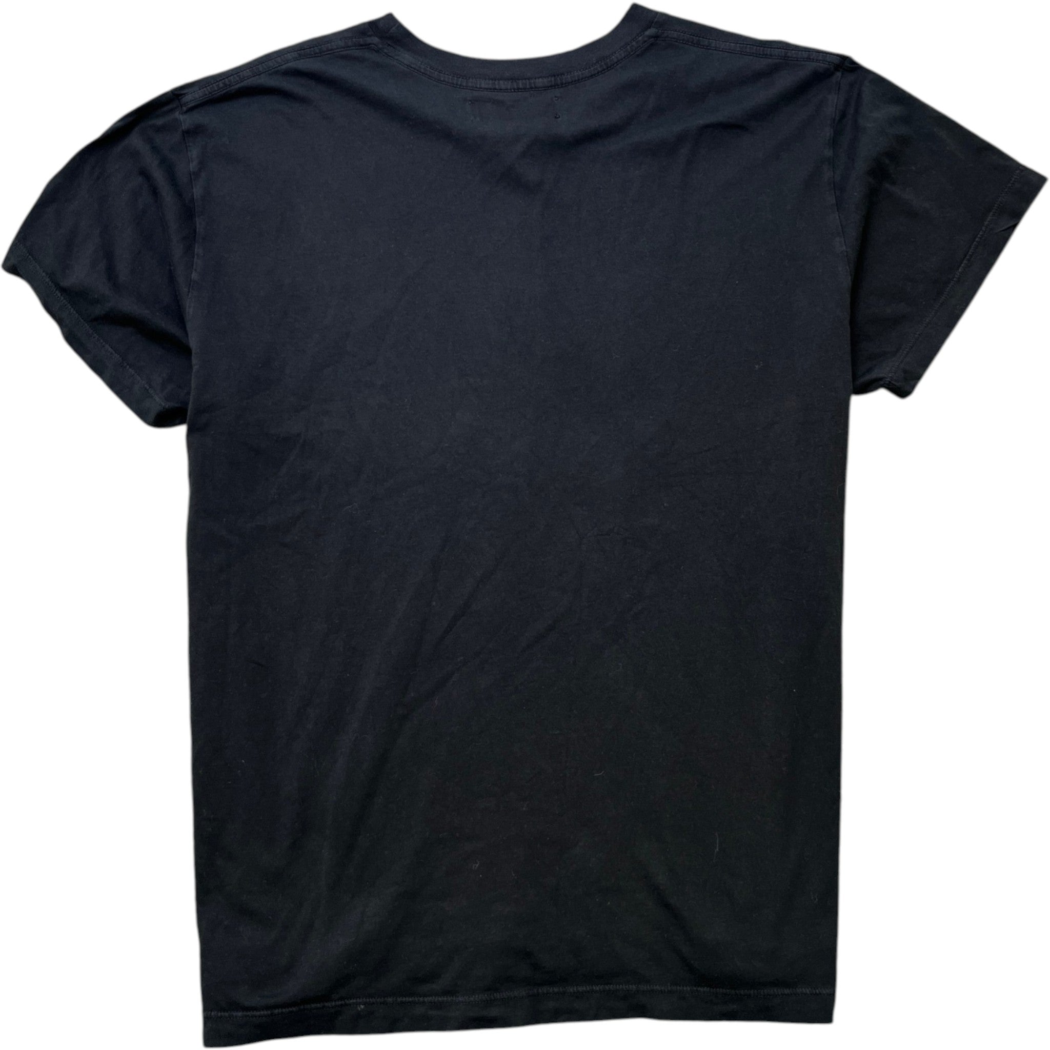 Men's Logo Print T-Shirt Black Size L