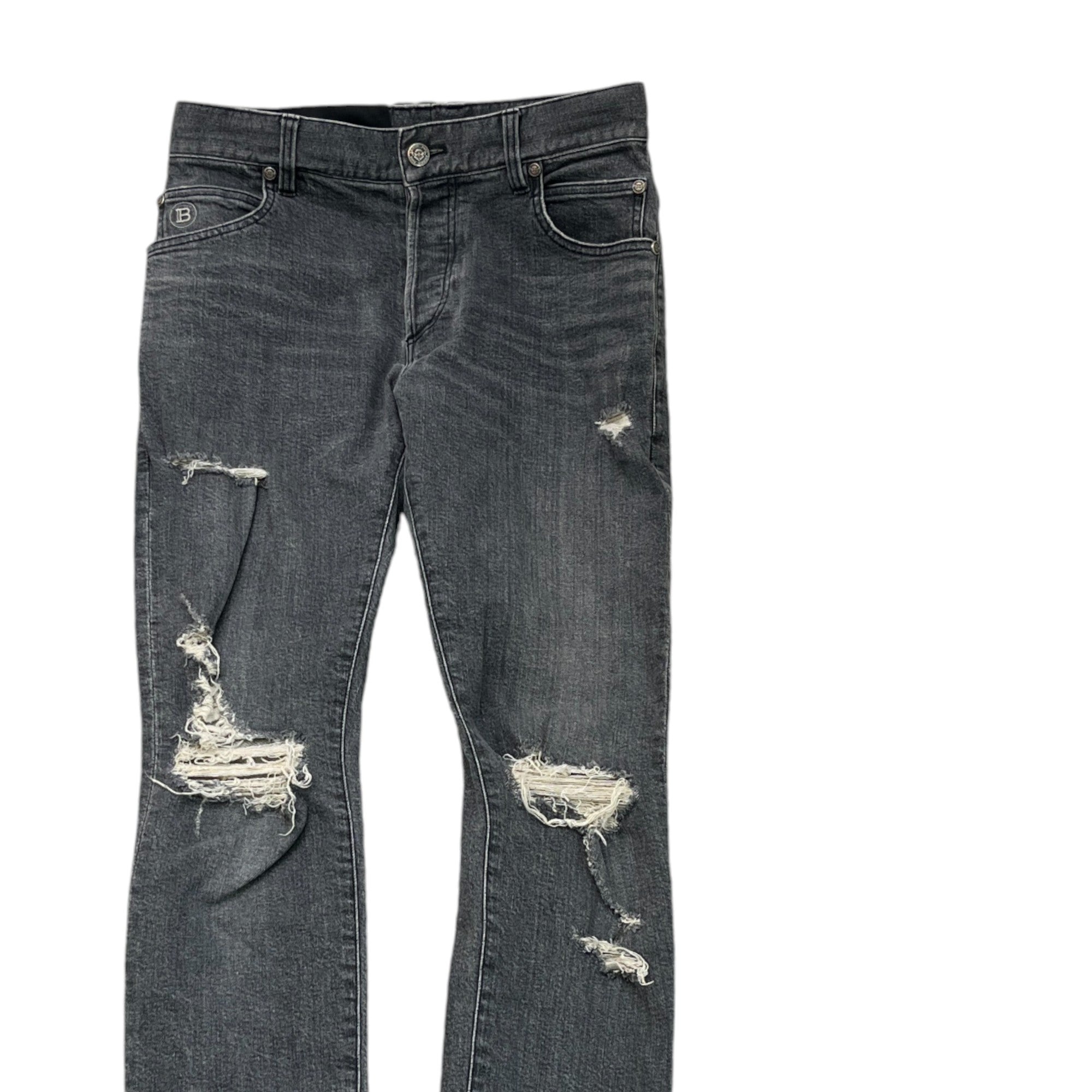 Men's Distressed Jeans Grey Size Waist 29"