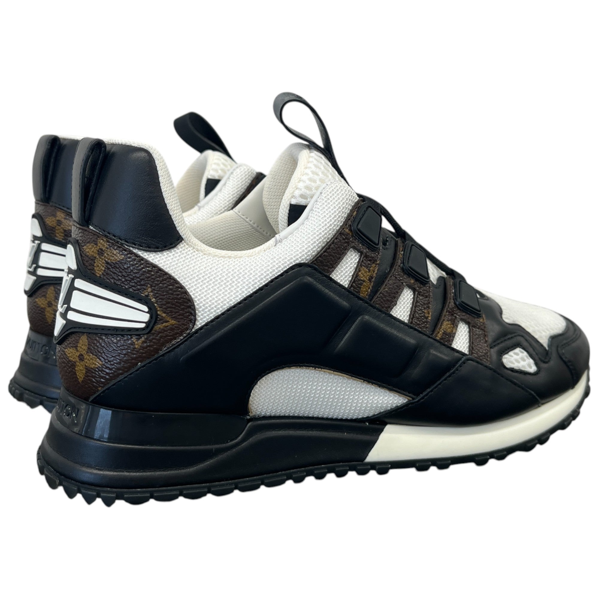 Women's Monogram Run Away Low Trainers Black Size EU 37.5 / UK 4.5