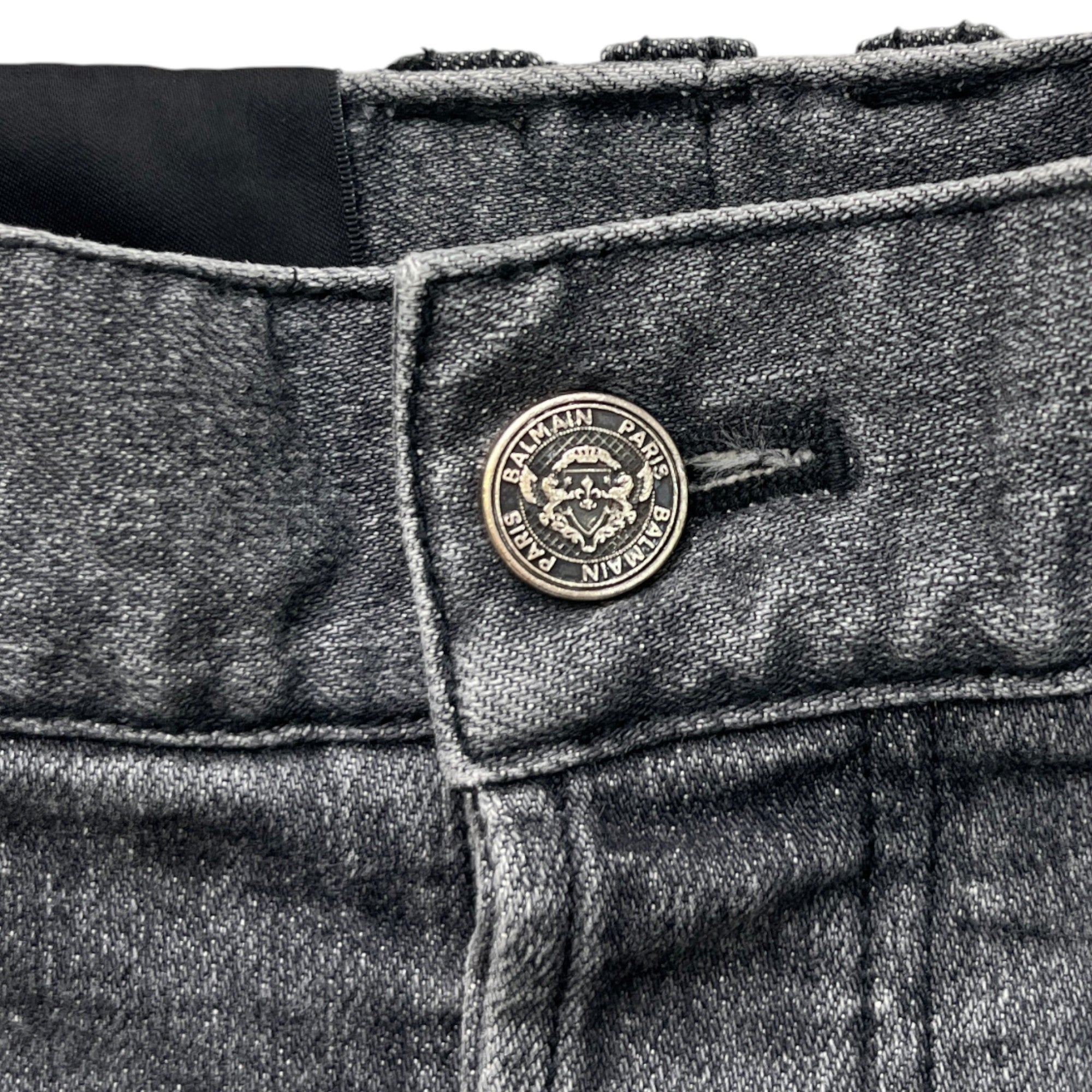 Men's Distressed Jeans Grey Size Waist 29"