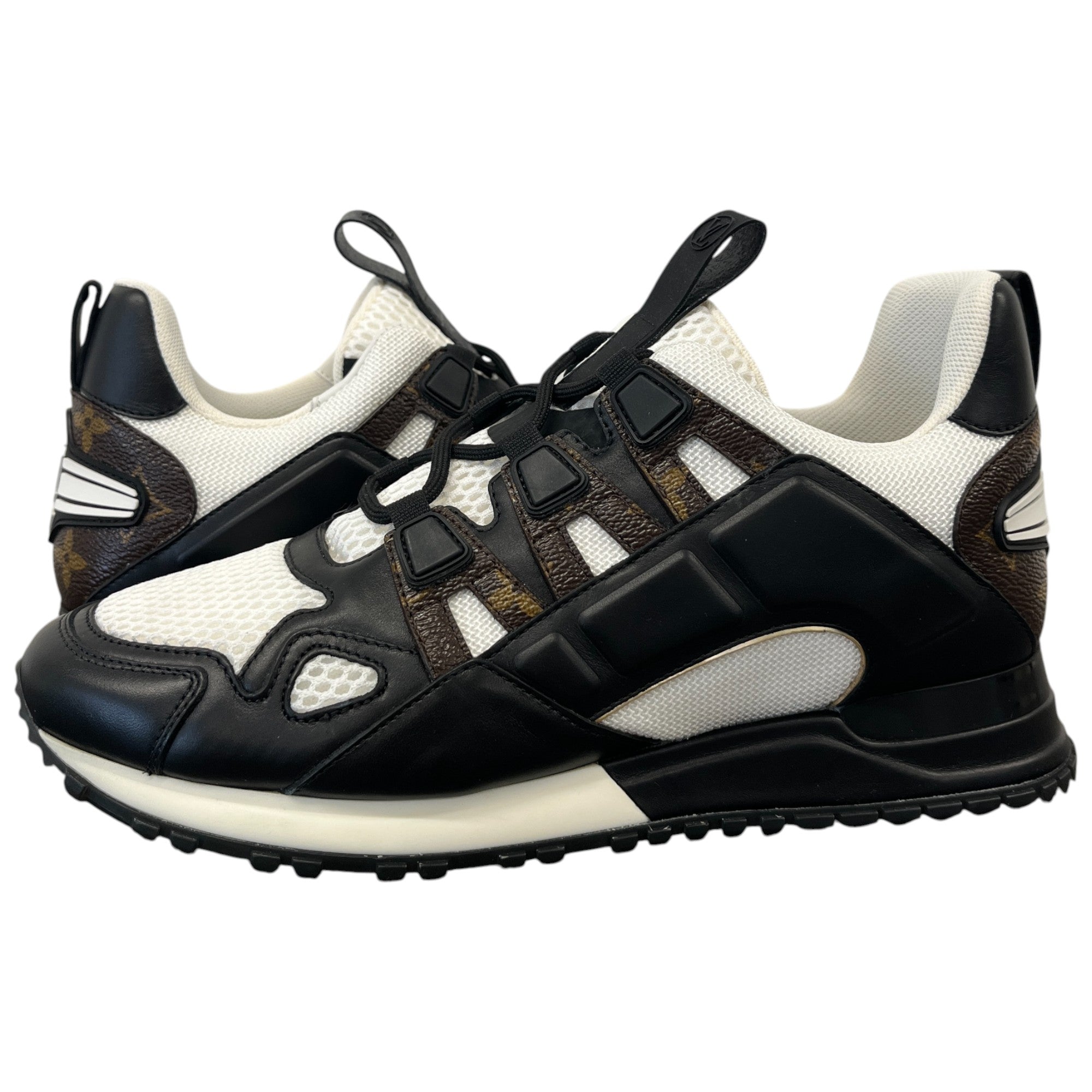 Women's Monogram Run Away Low Trainers Black Size EU 37.5 / UK 4.5