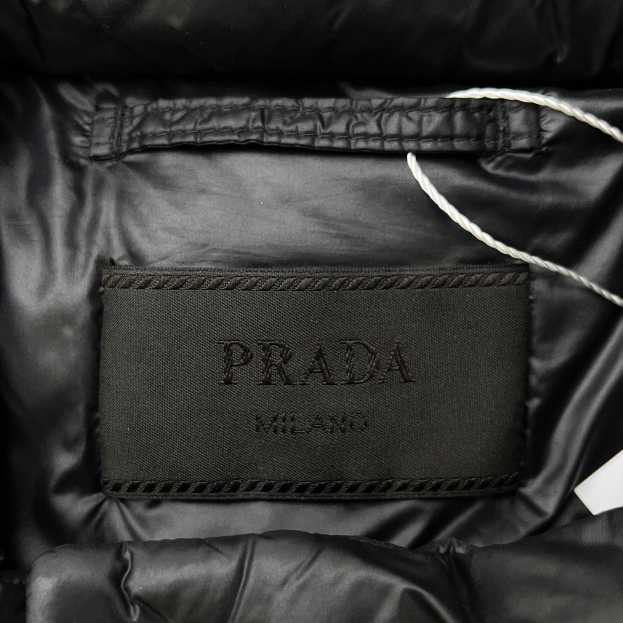 Men's Plaque Logo Gilet Black Size IT 50 / L