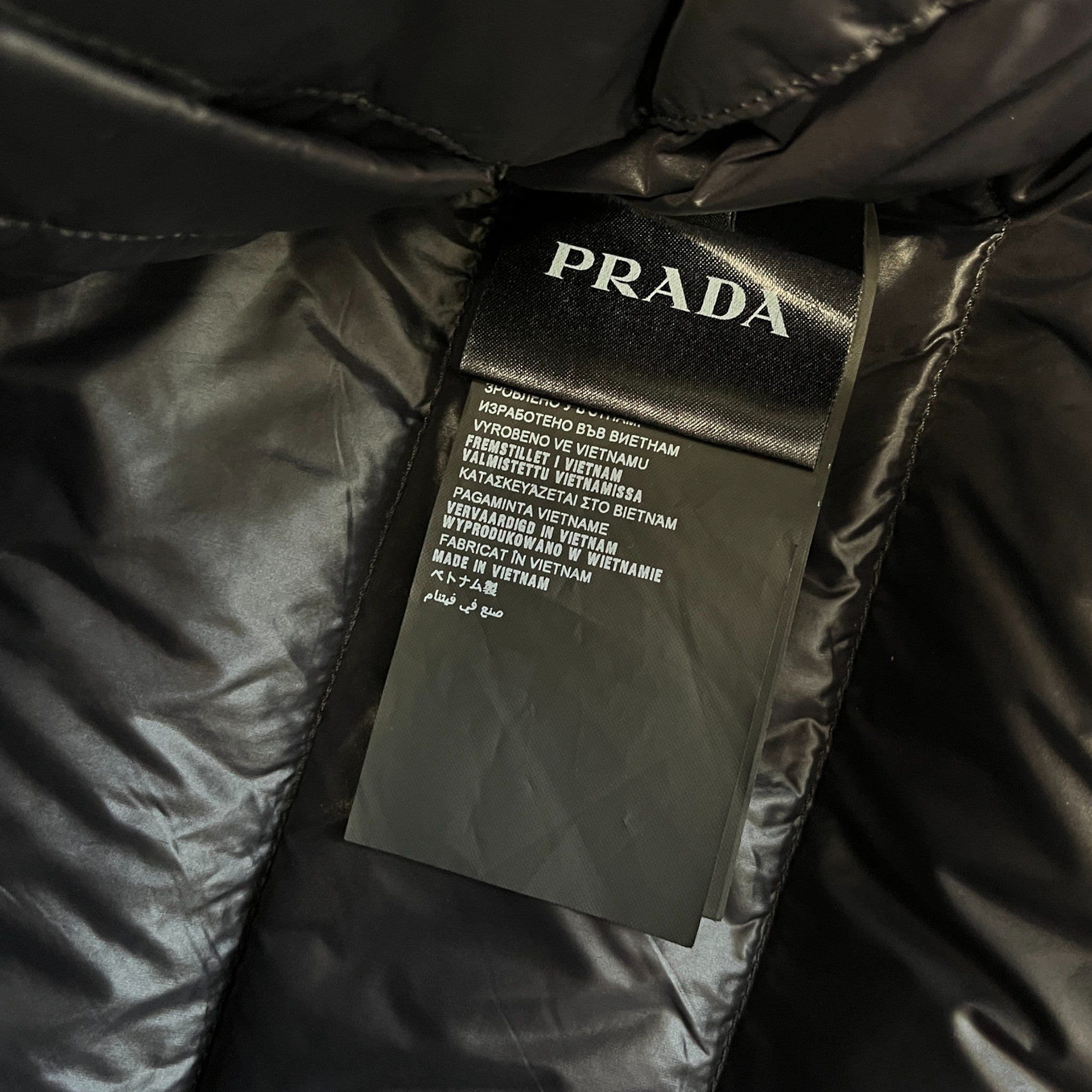 Men's Plaque Logo Gilet Black Size IT 50 / L