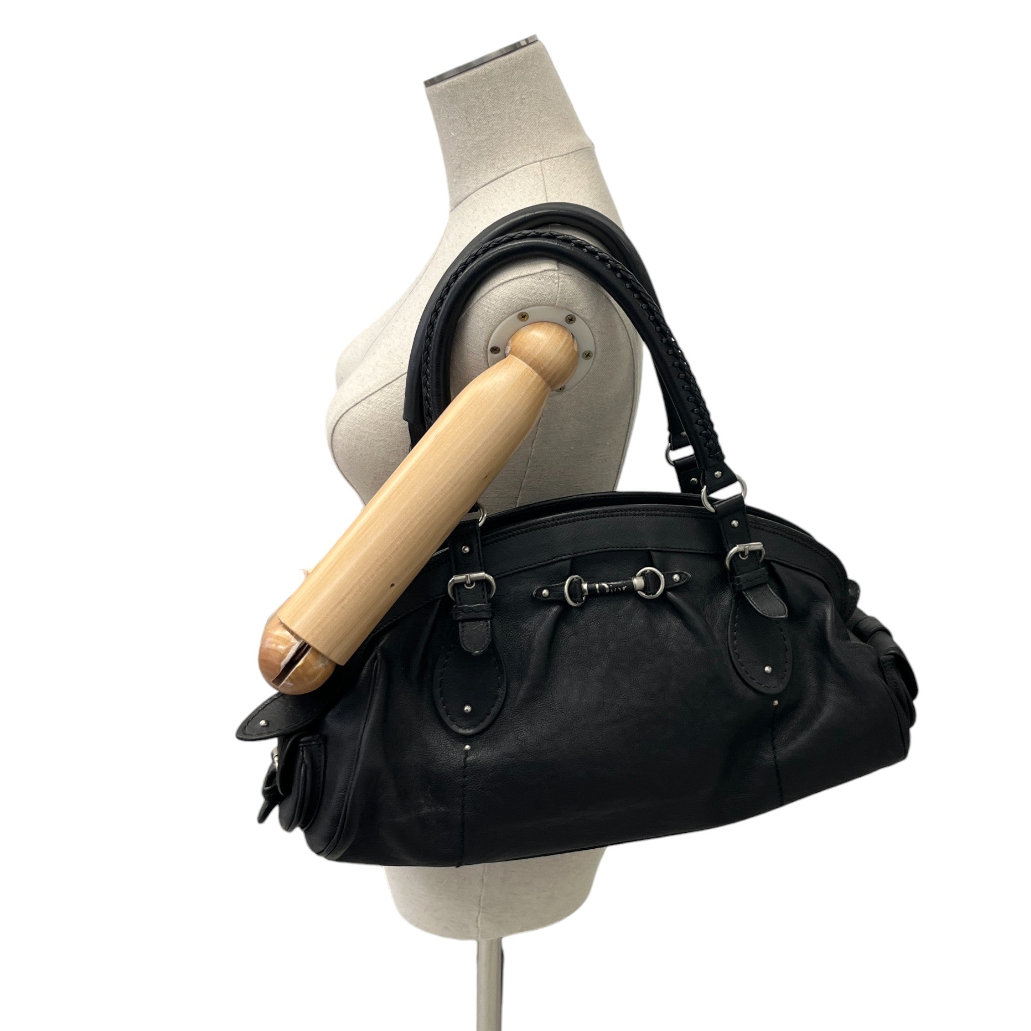 Women's My Dior Frame Handbag Black