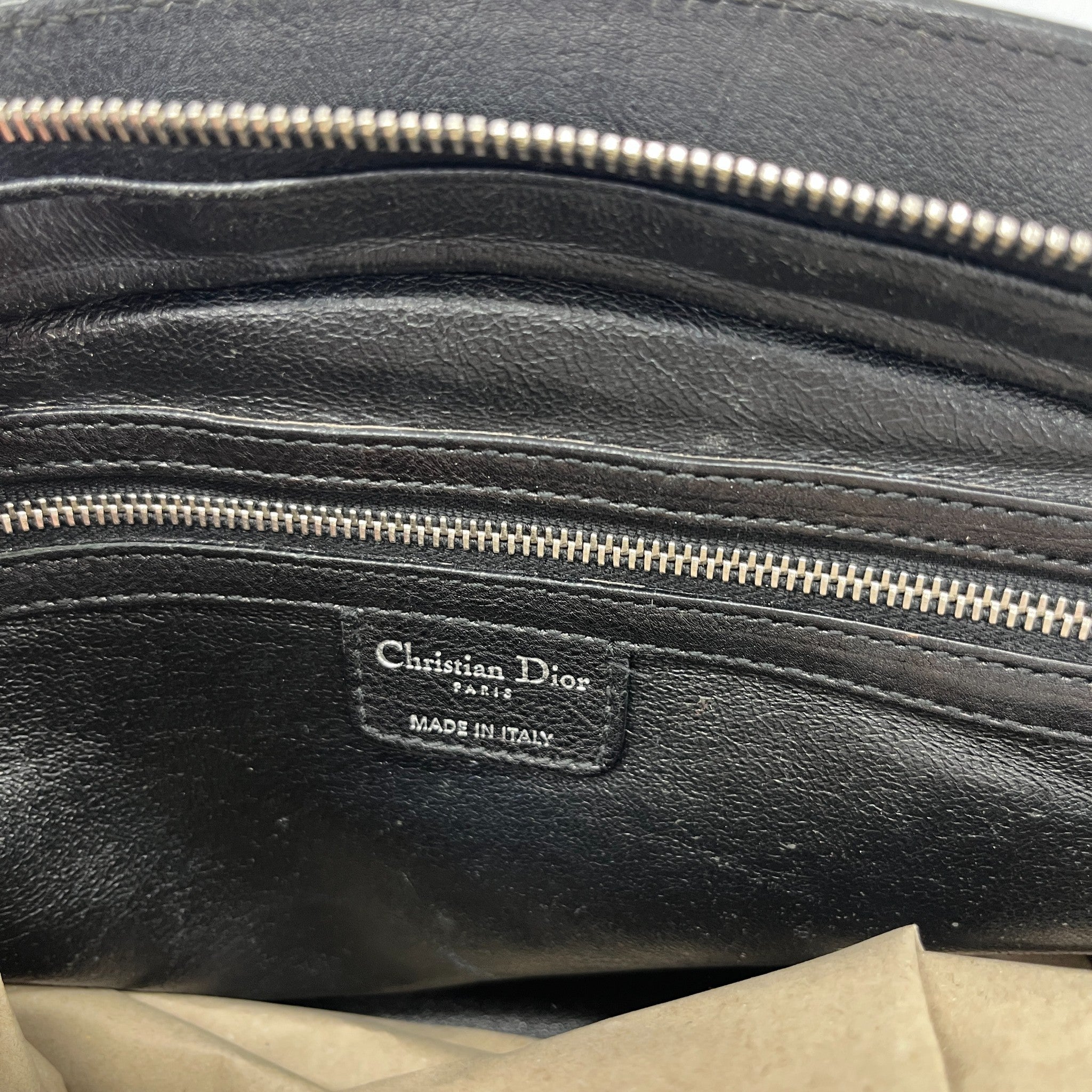Women's My Dior Frame Handbag Black