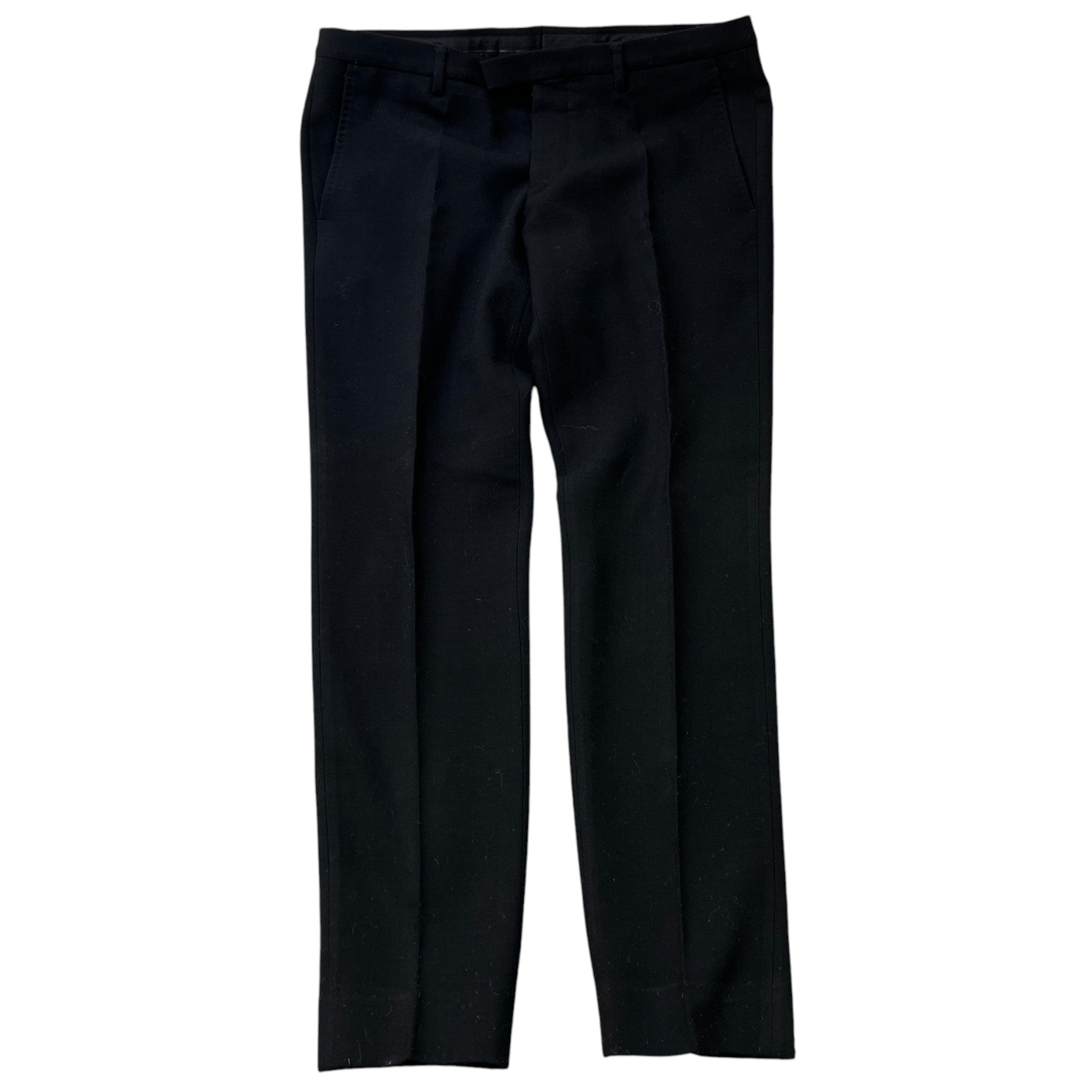 Men's Suit Trousers Black Size IT 50 / UK 34