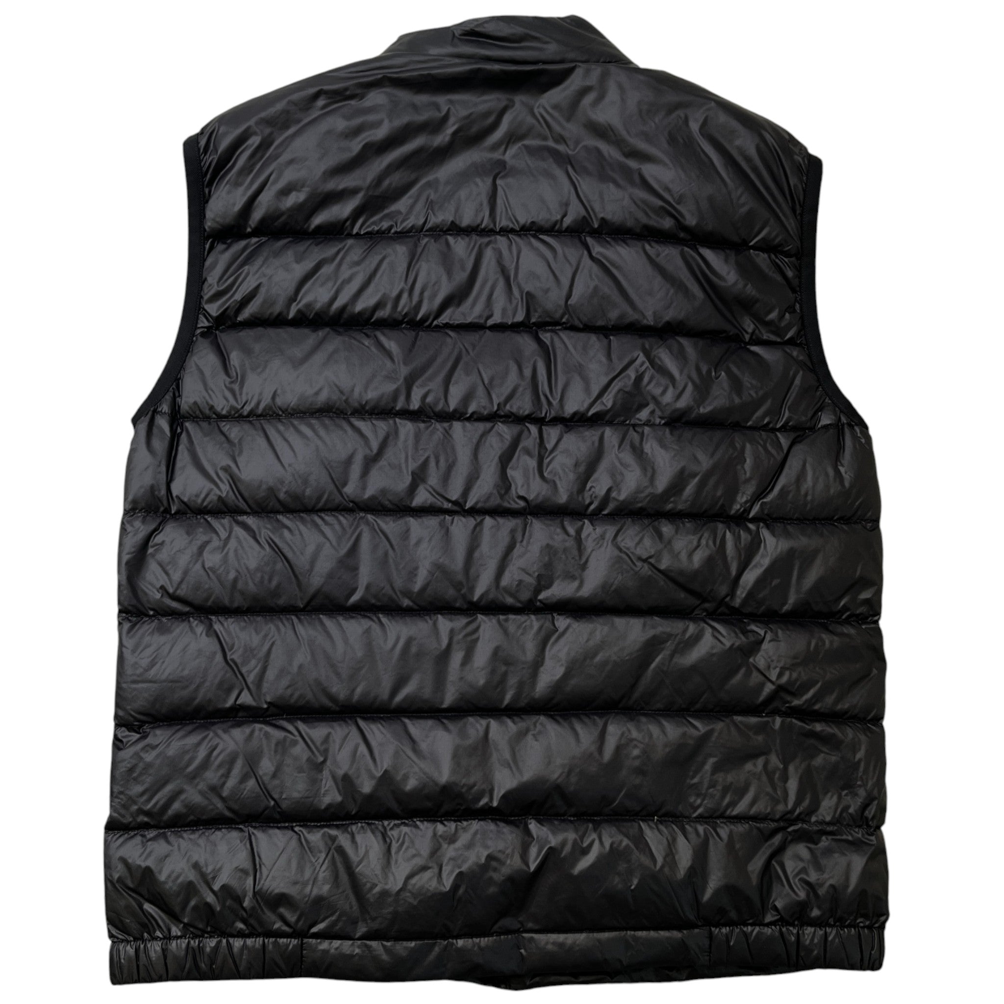 Men's Plaque Logo Gilet Black Size IT 50 / L