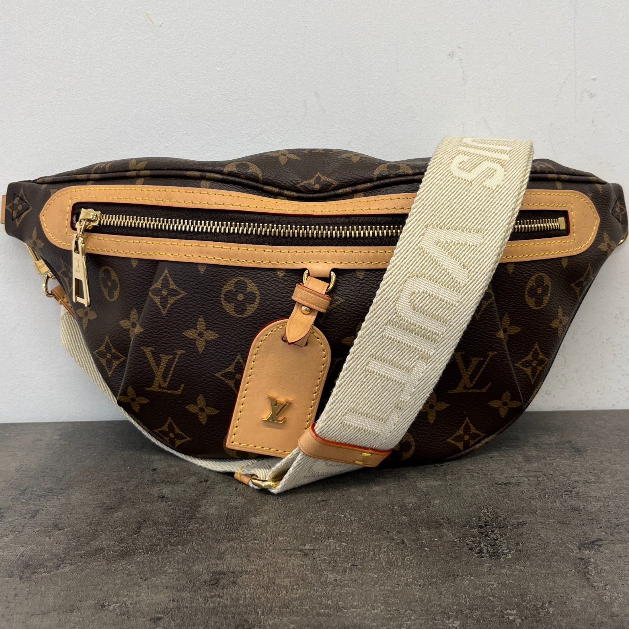 High Rise Belt Bag Brown