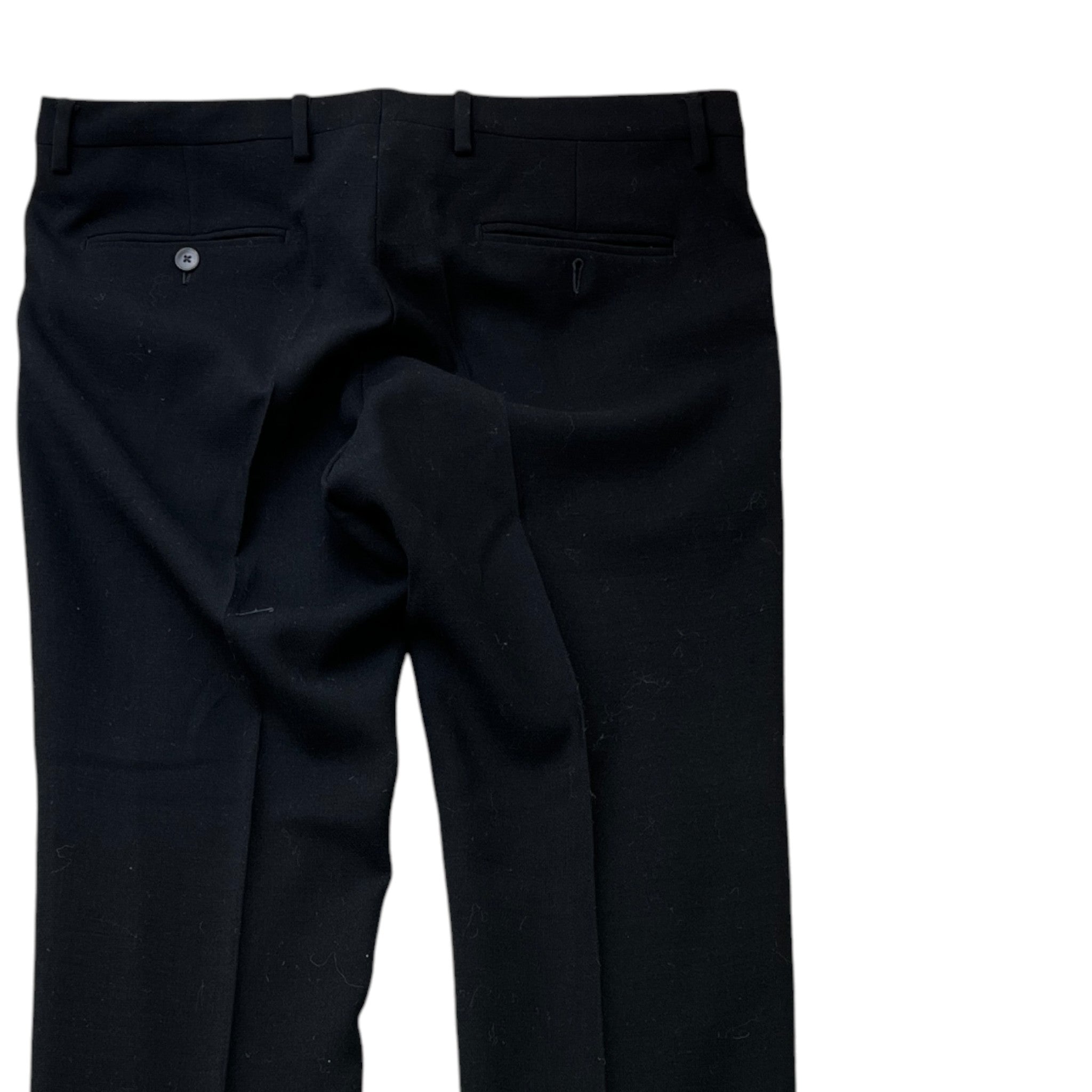 Men's Suit Trousers Black Size IT 50 / UK 34