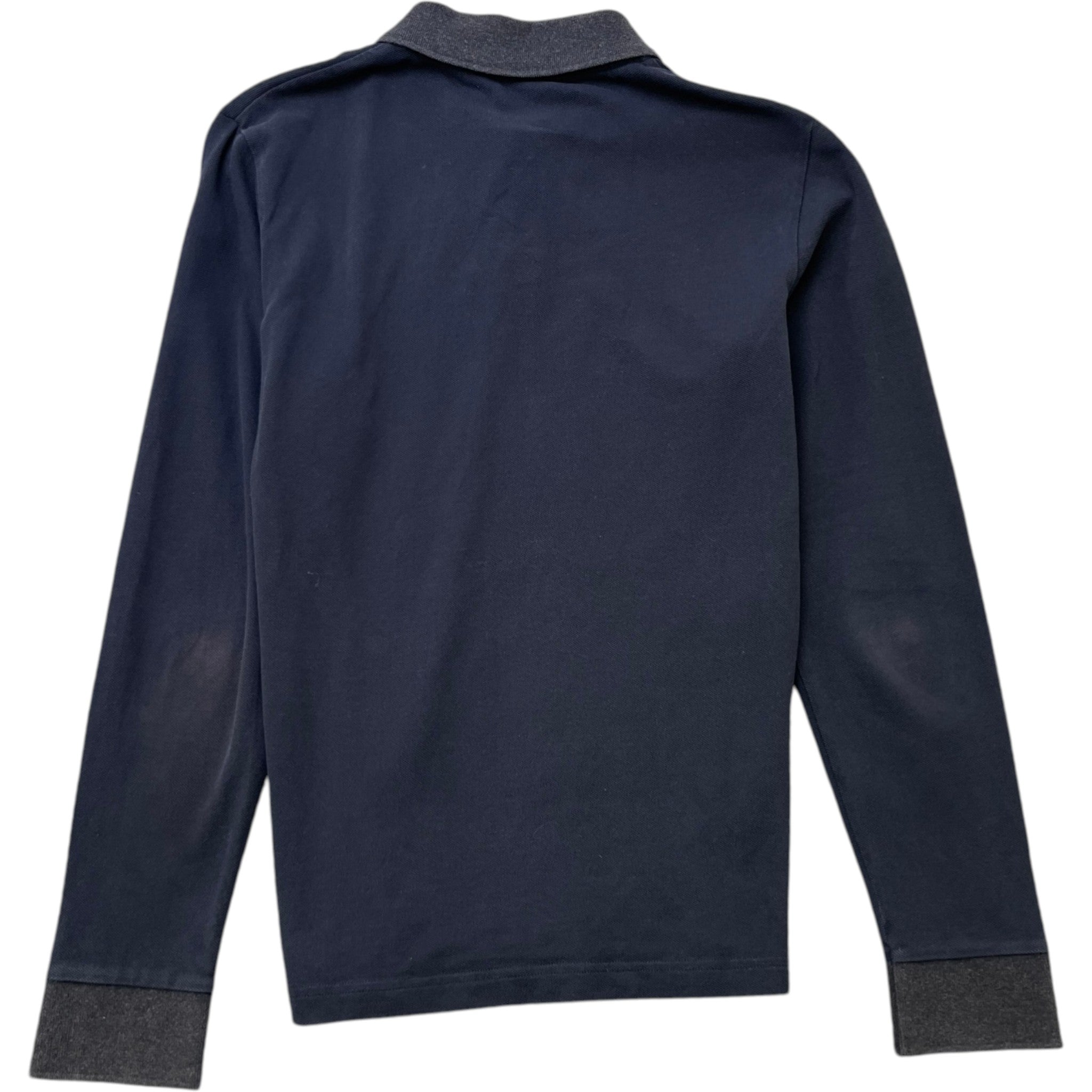 Men's Maglia Polo Shirt Navy Size M