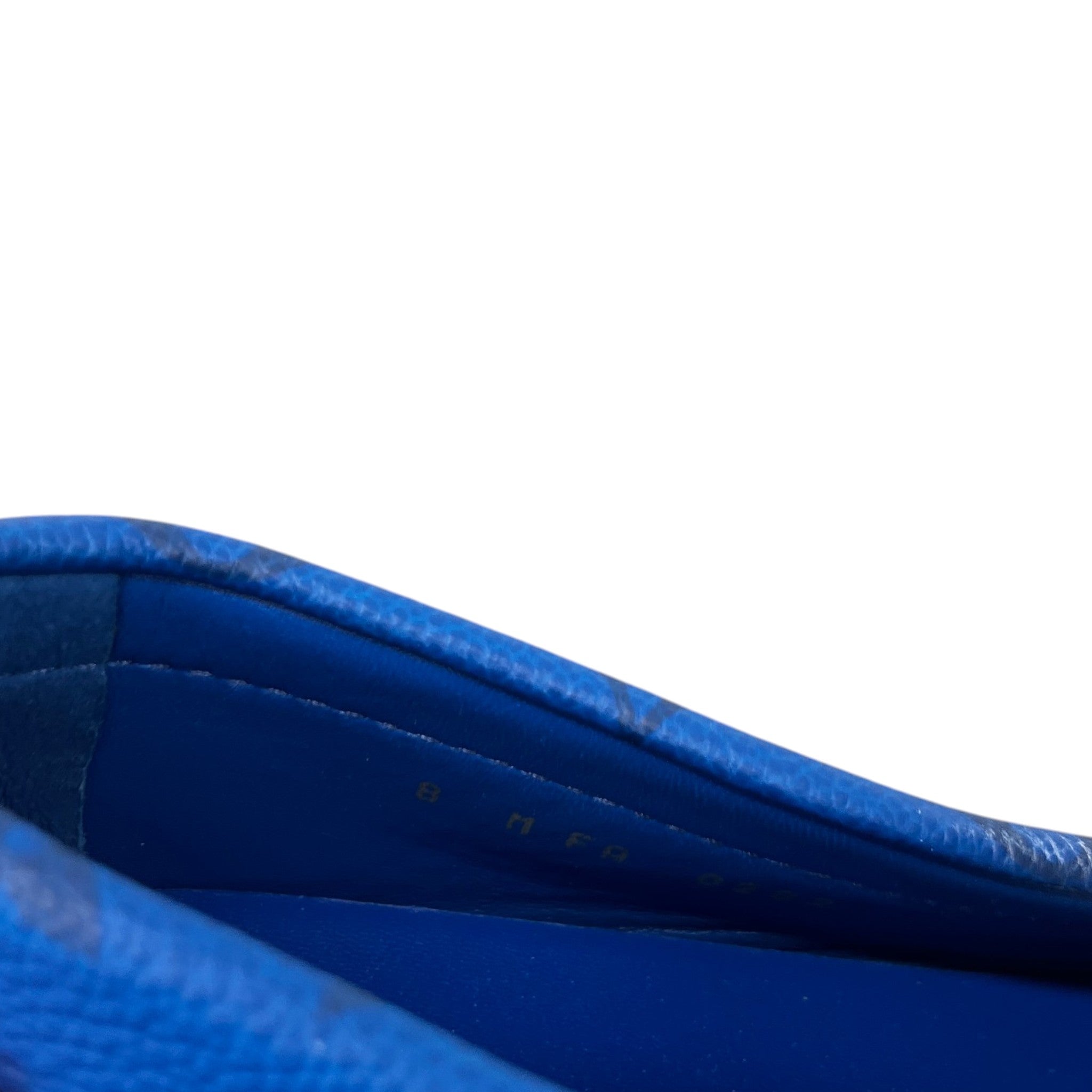 Men's Lv Driver Moccasins Loafers Blue Size EU 42 / UK 8