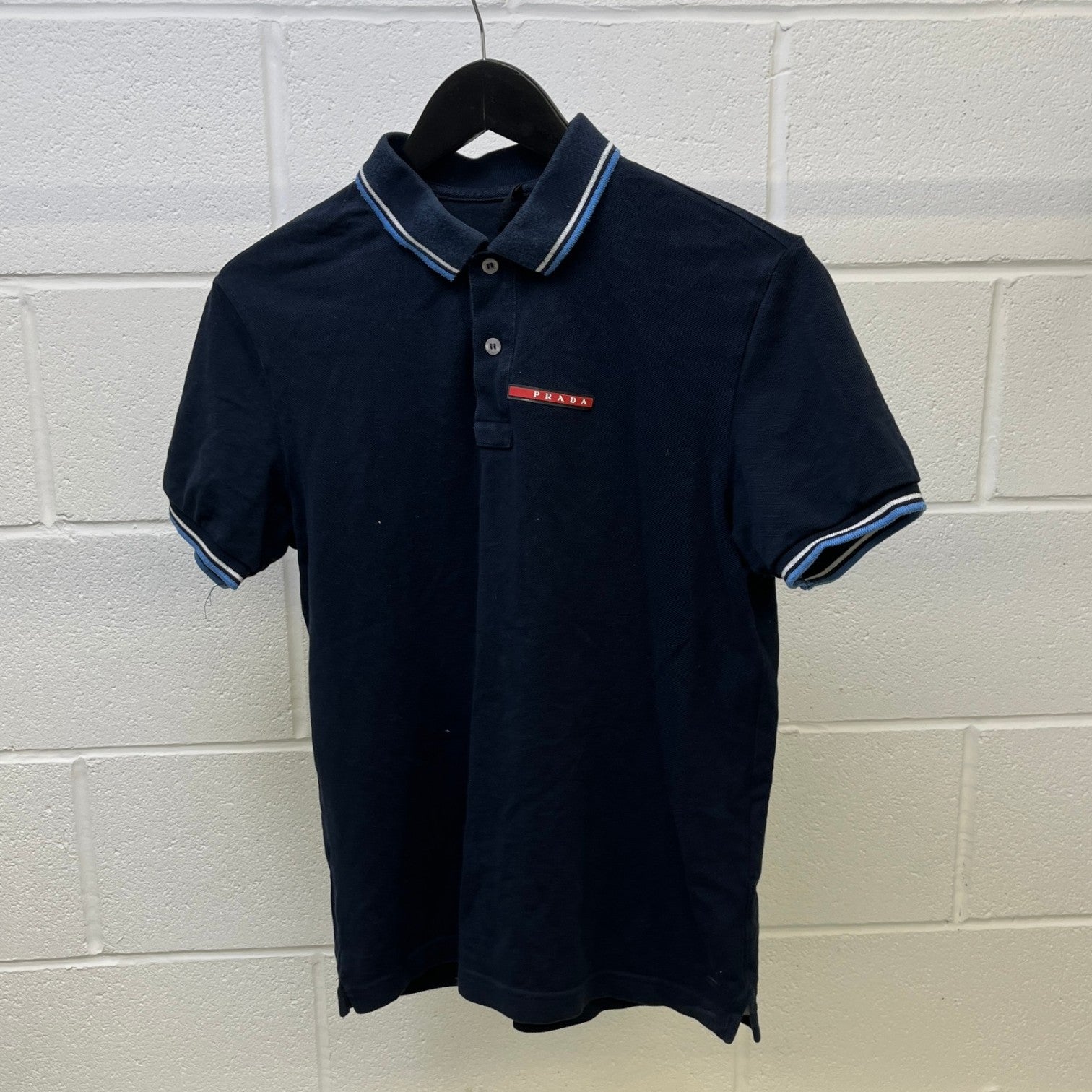 Men's Linea Rossa Polo Shirt Navy Size M
