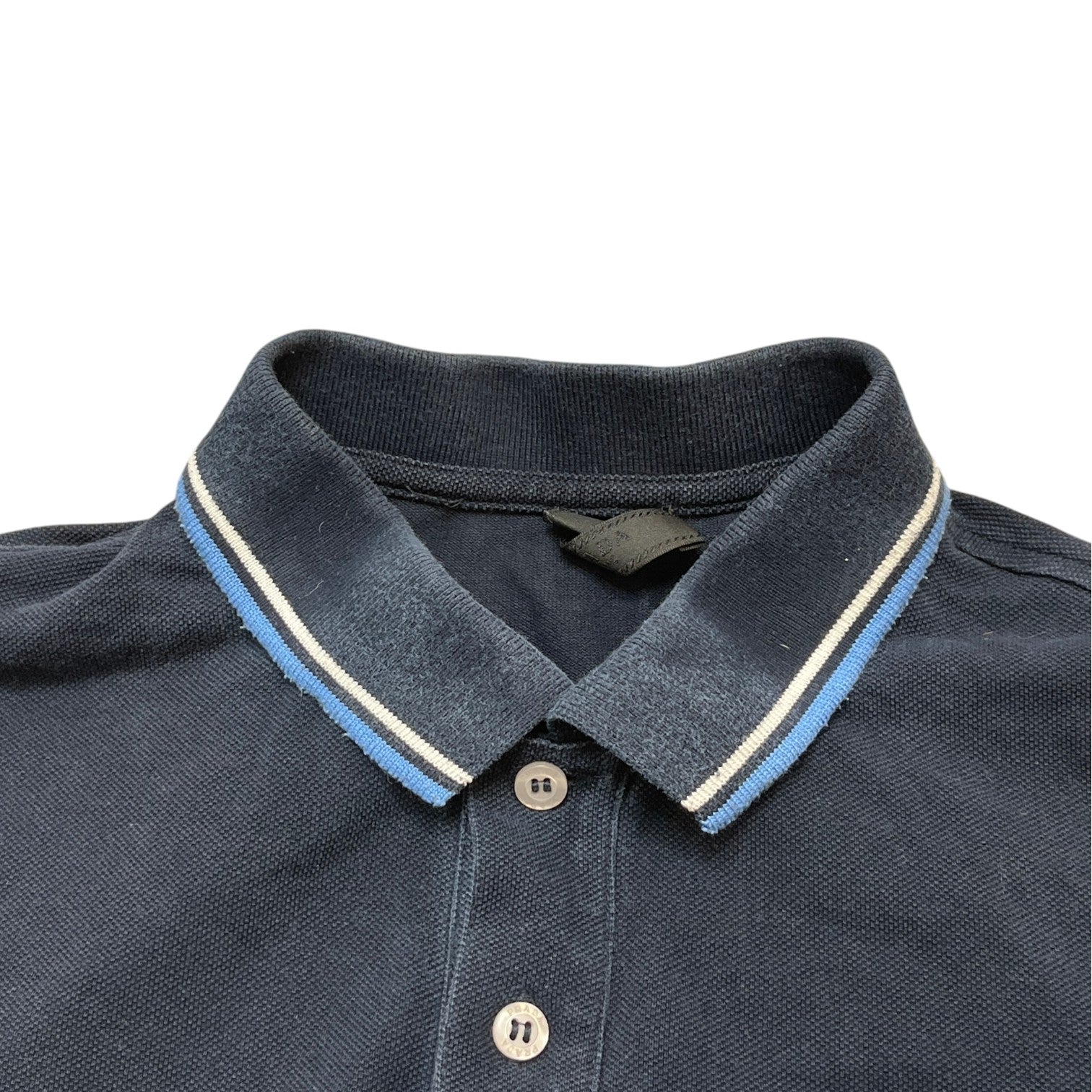 Men's Linea Rossa Polo Shirt Navy Size M