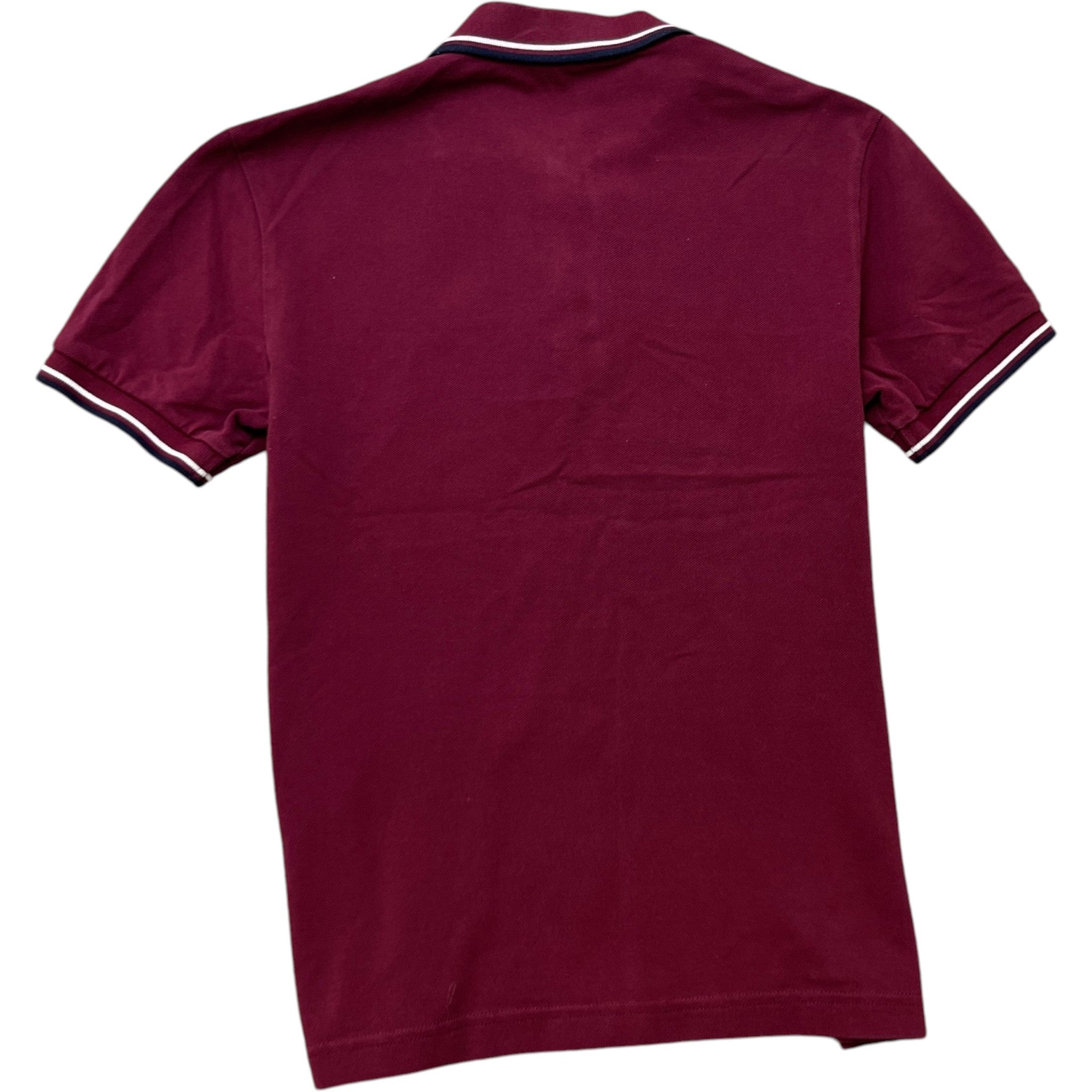 Men's Linea Rosa Polo Shirt Burgundy Size S