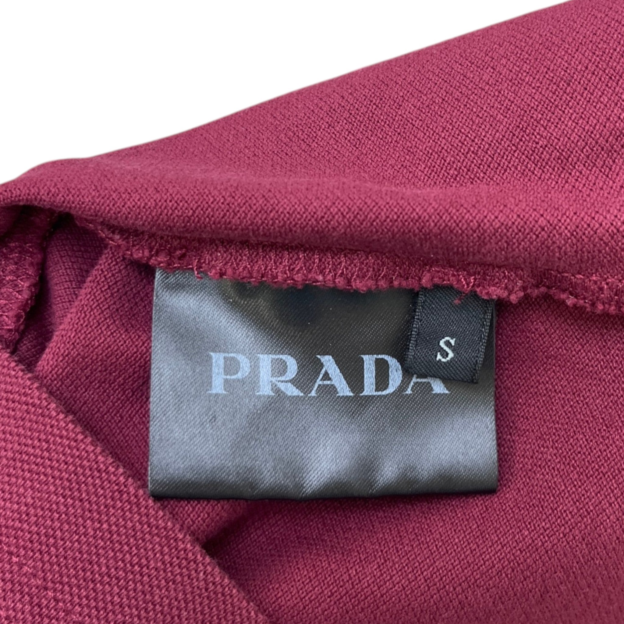 Men's Linea Rosa Polo Shirt Burgundy Size S