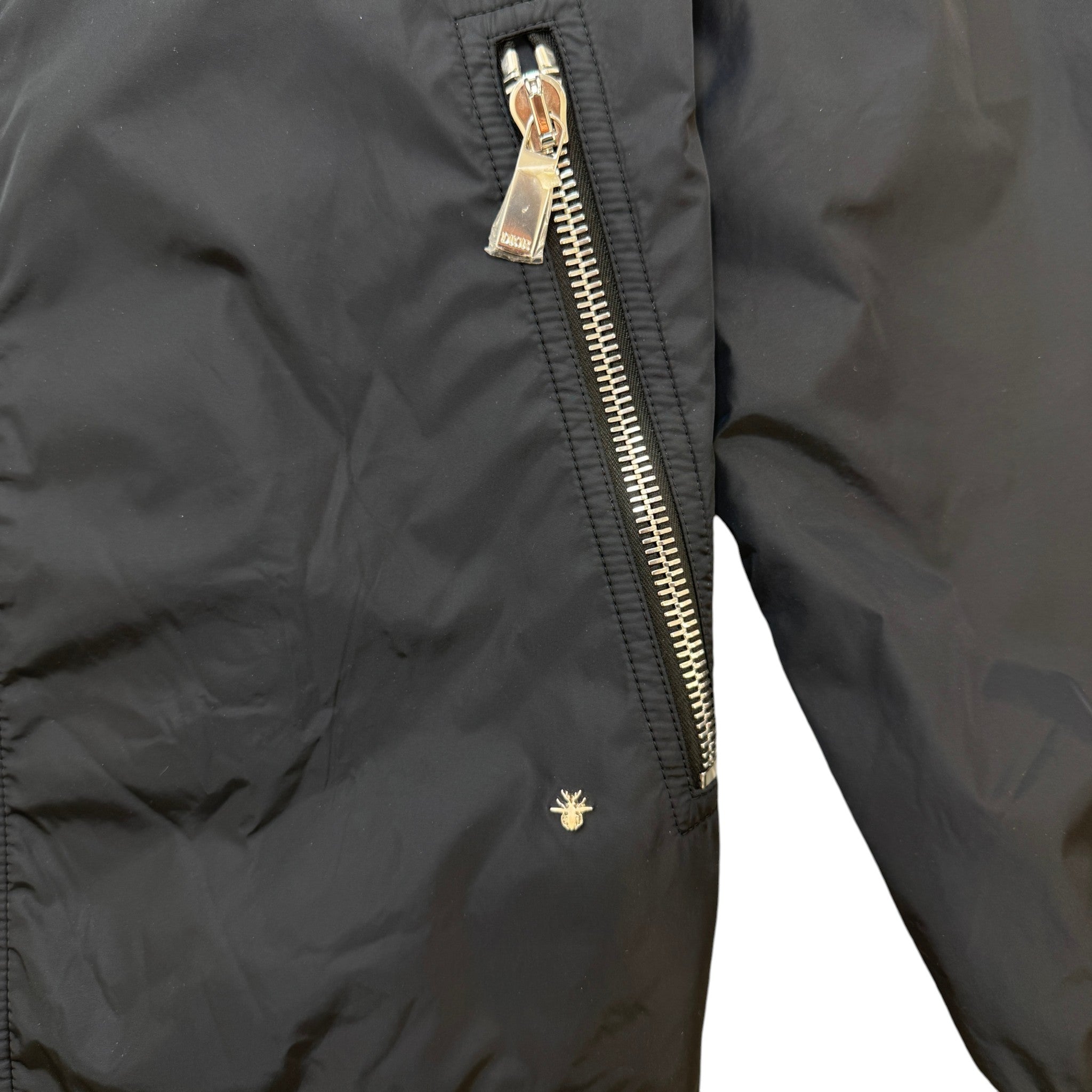Men's Bee Logo Windbreaker Black Size IT 50 / L