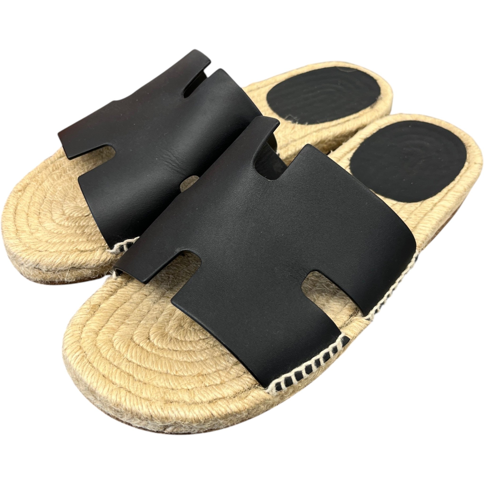 Men's Antigua Espadrille Espadrilles Black Size EU 40 / UK 6