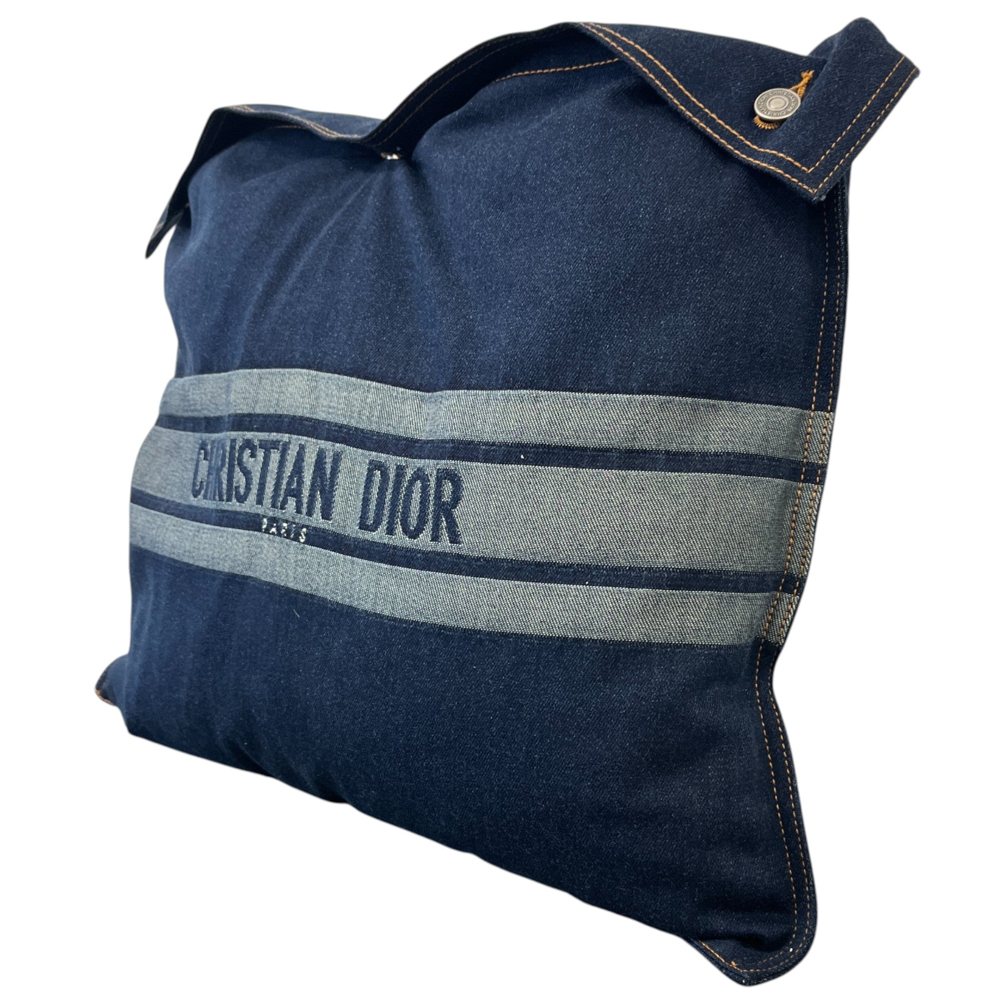 Men's Embroidered Logo Pillow Navy