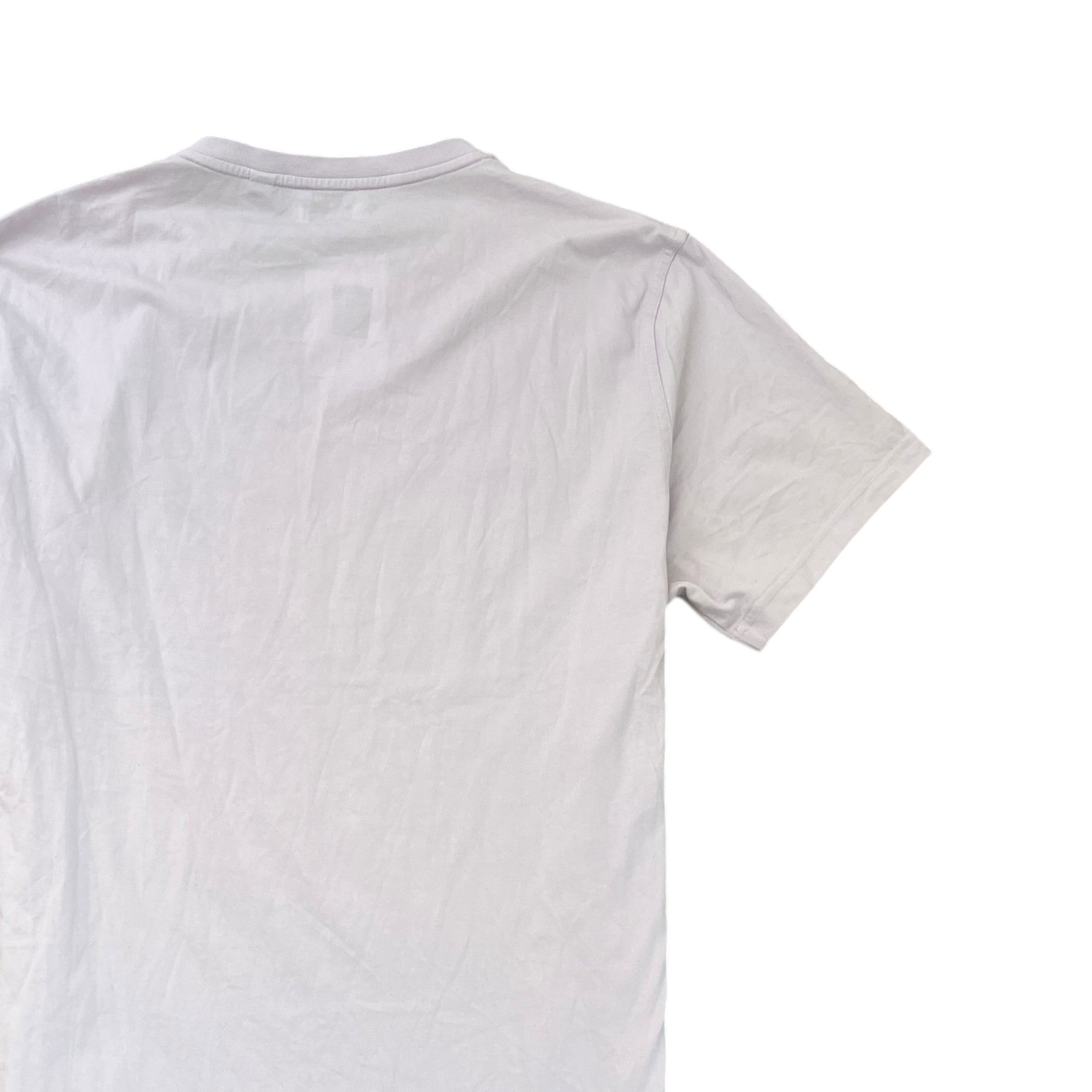 Men's Embroidered Logo T-Shirt Purple Size L
