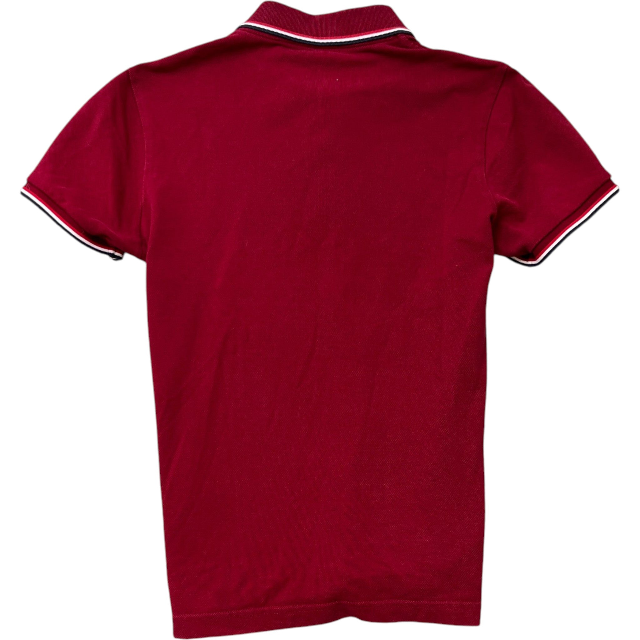 Men's Maglia Polo Shirt Burgundy Size S