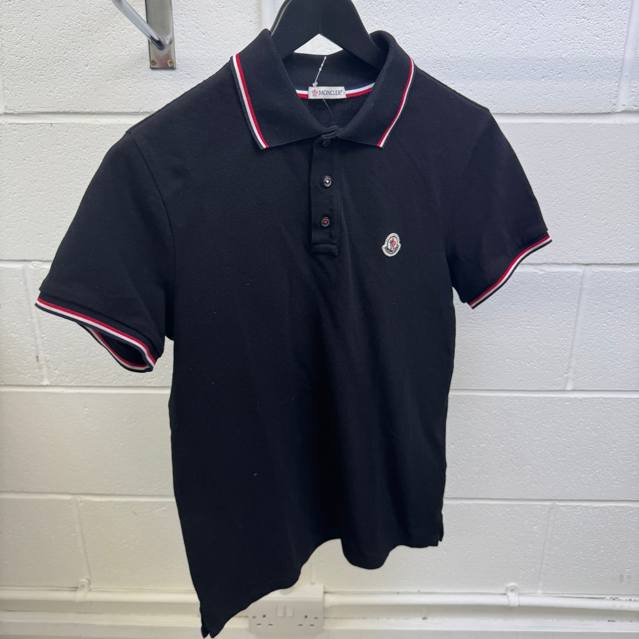 Men's Maglia Polo Shirt Black Size S