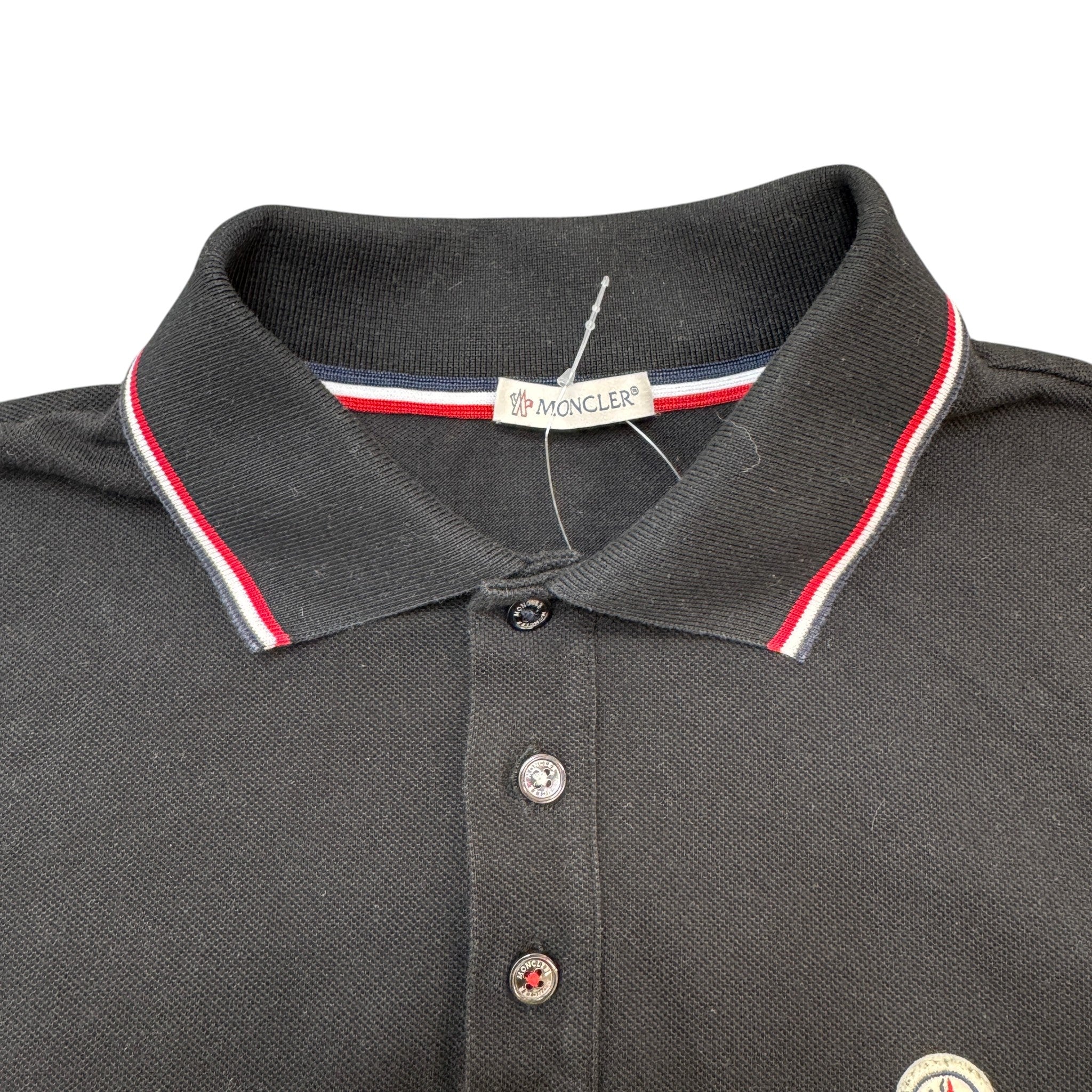 Men's Maglia Polo Shirt Black Size S