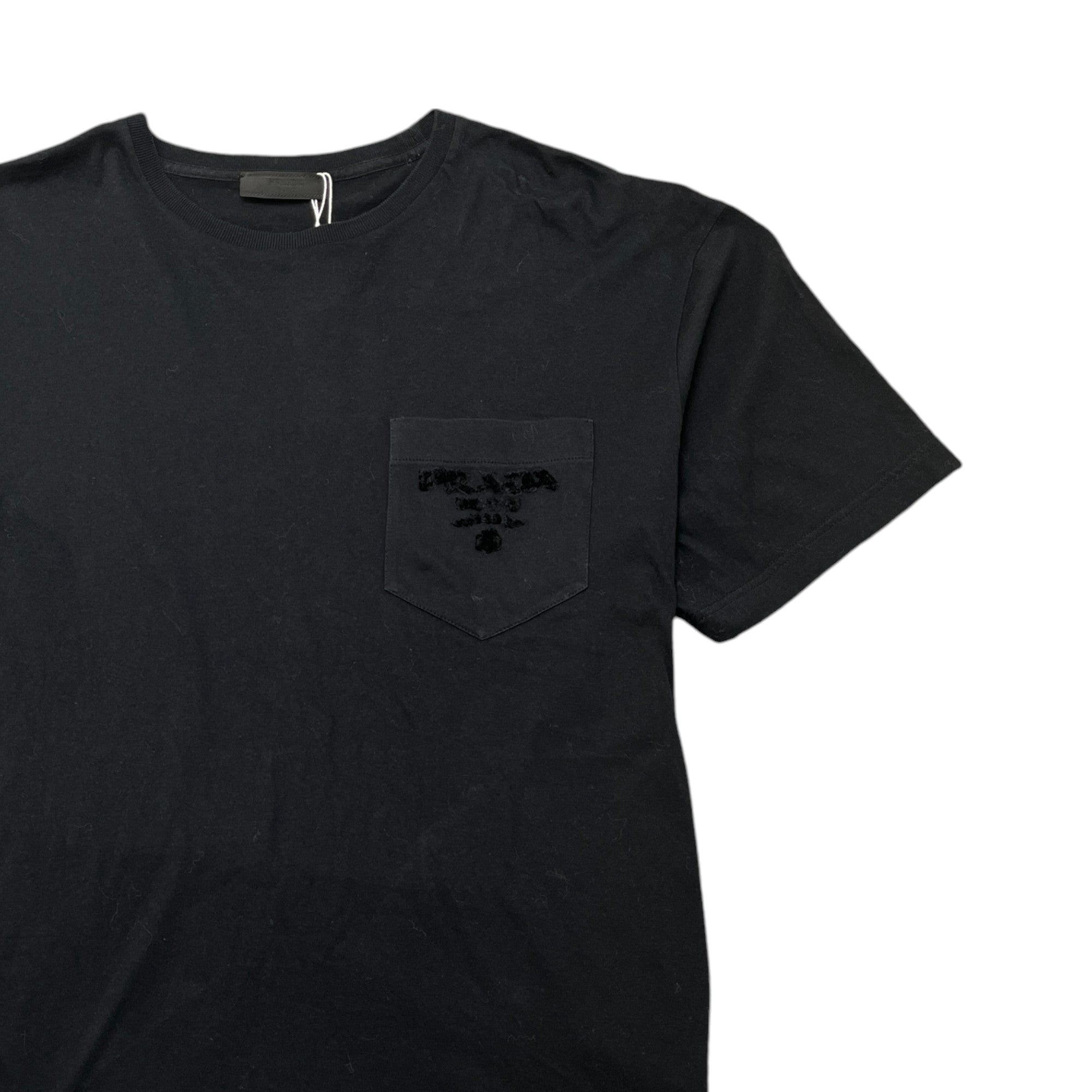 Men's Pocket Logo T-Shirt Black Size L