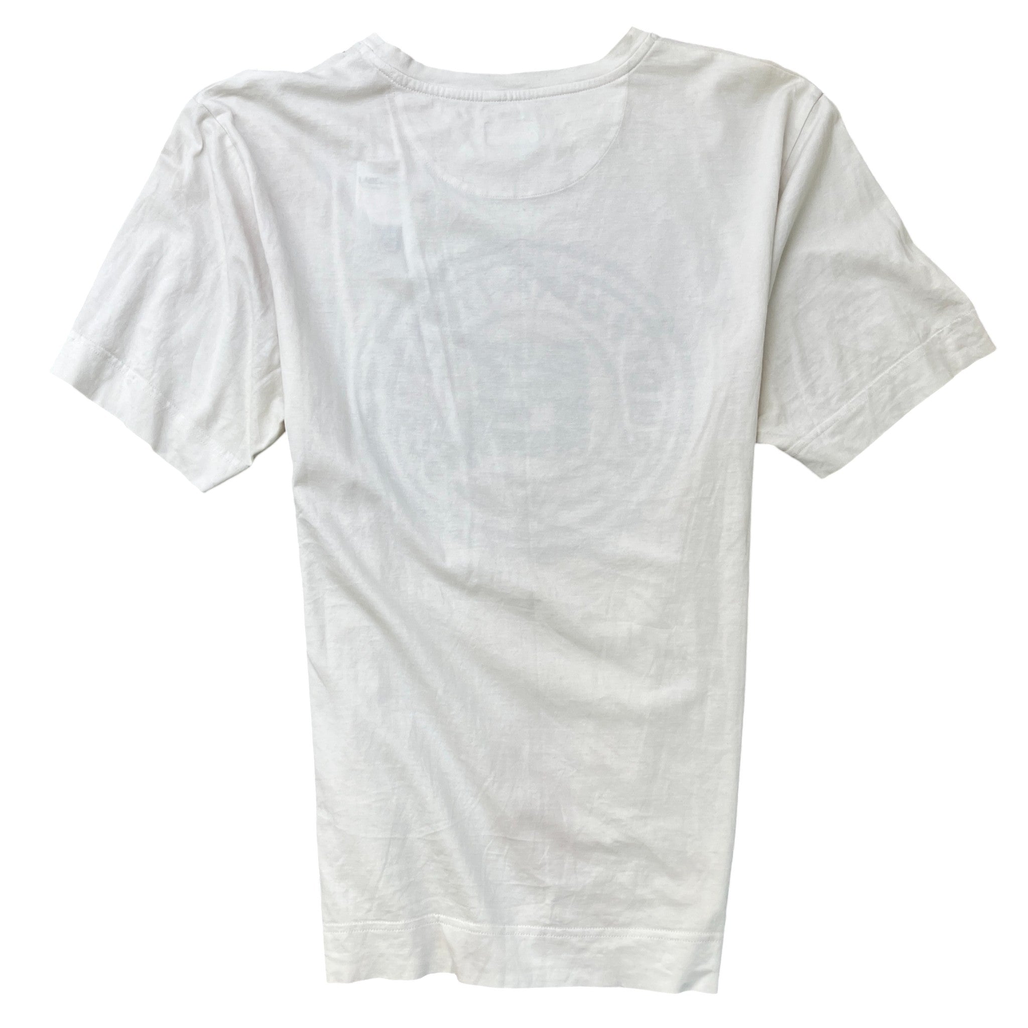 Men's Logo Print T-Shirt White Size M
