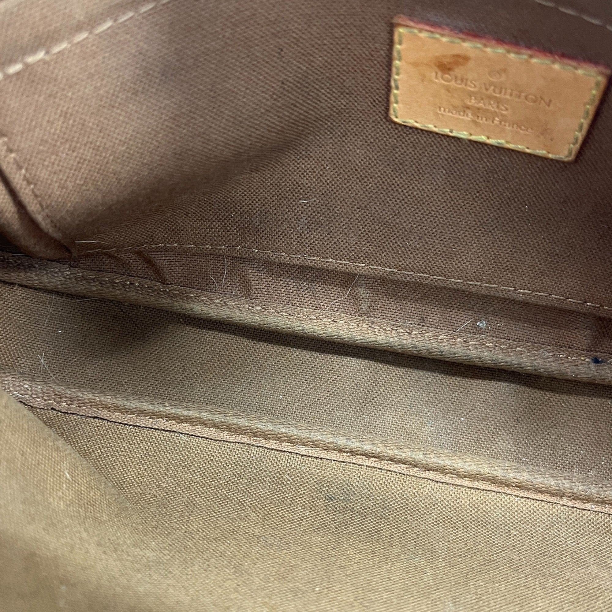 Women's Multi Pochette Accessoires Bag Brown