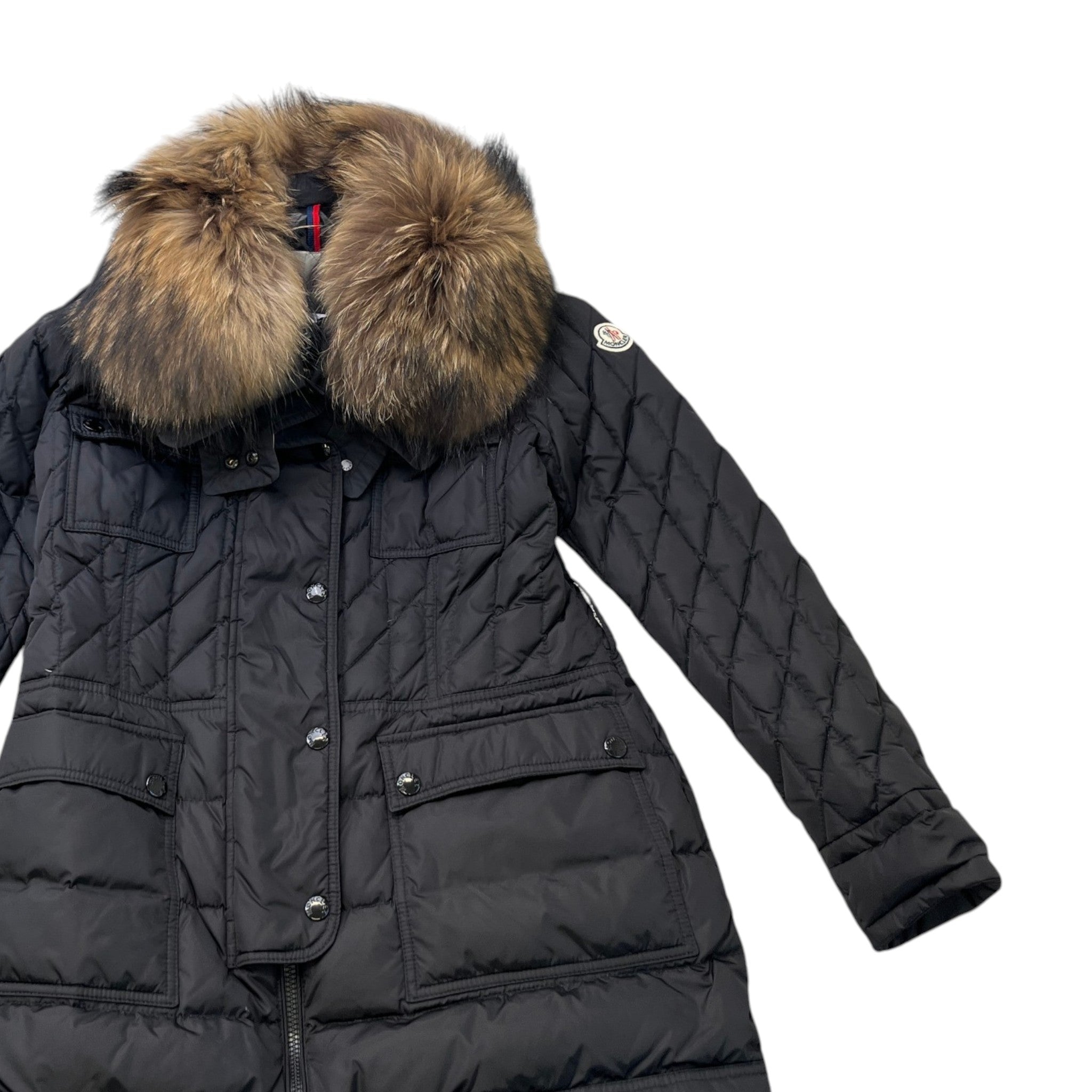 Women's Safran Down Jacket Black Size 3 / UK 14