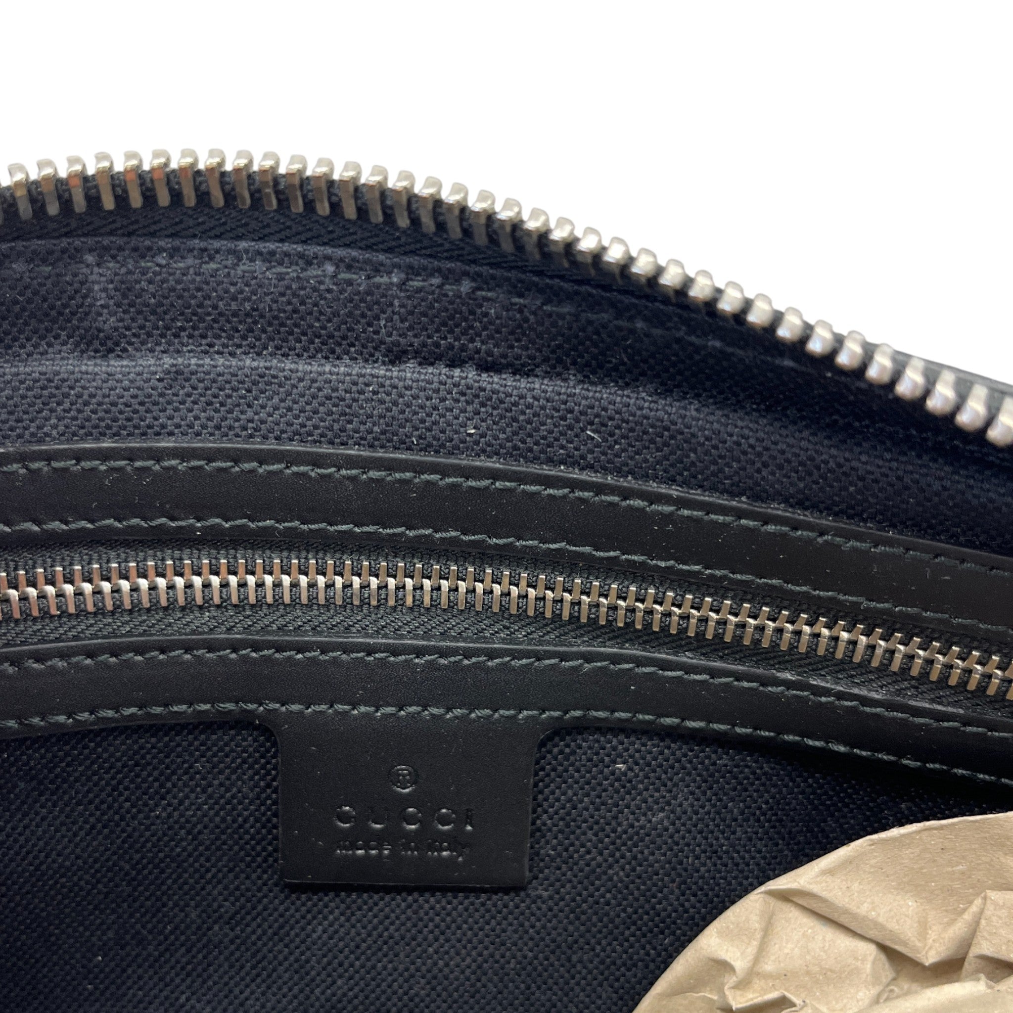 Men's Gg Supreme Web Belt Bag Black