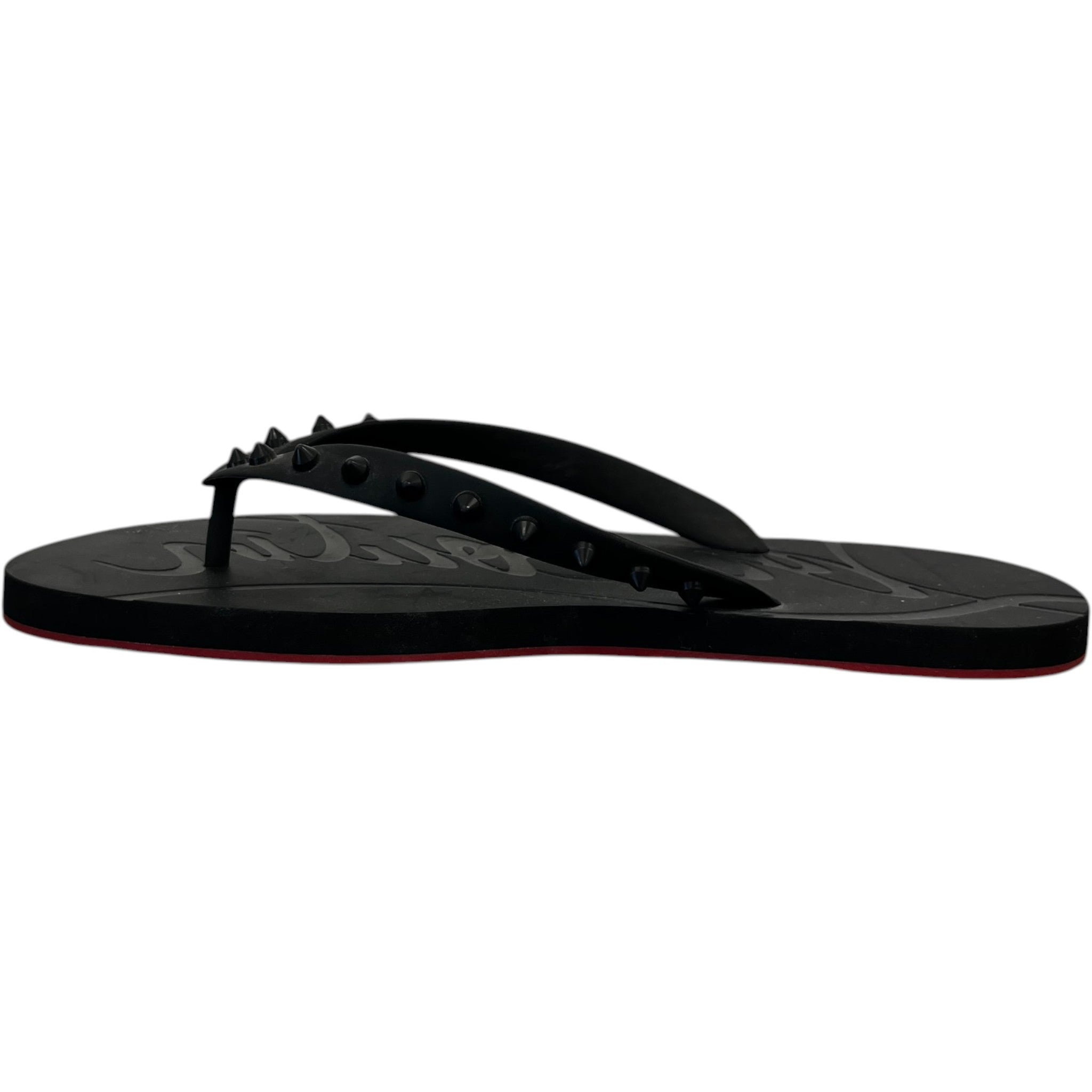 Men's Super Loubi Flip Thong Sandals Black Size EU 43 / UK 9