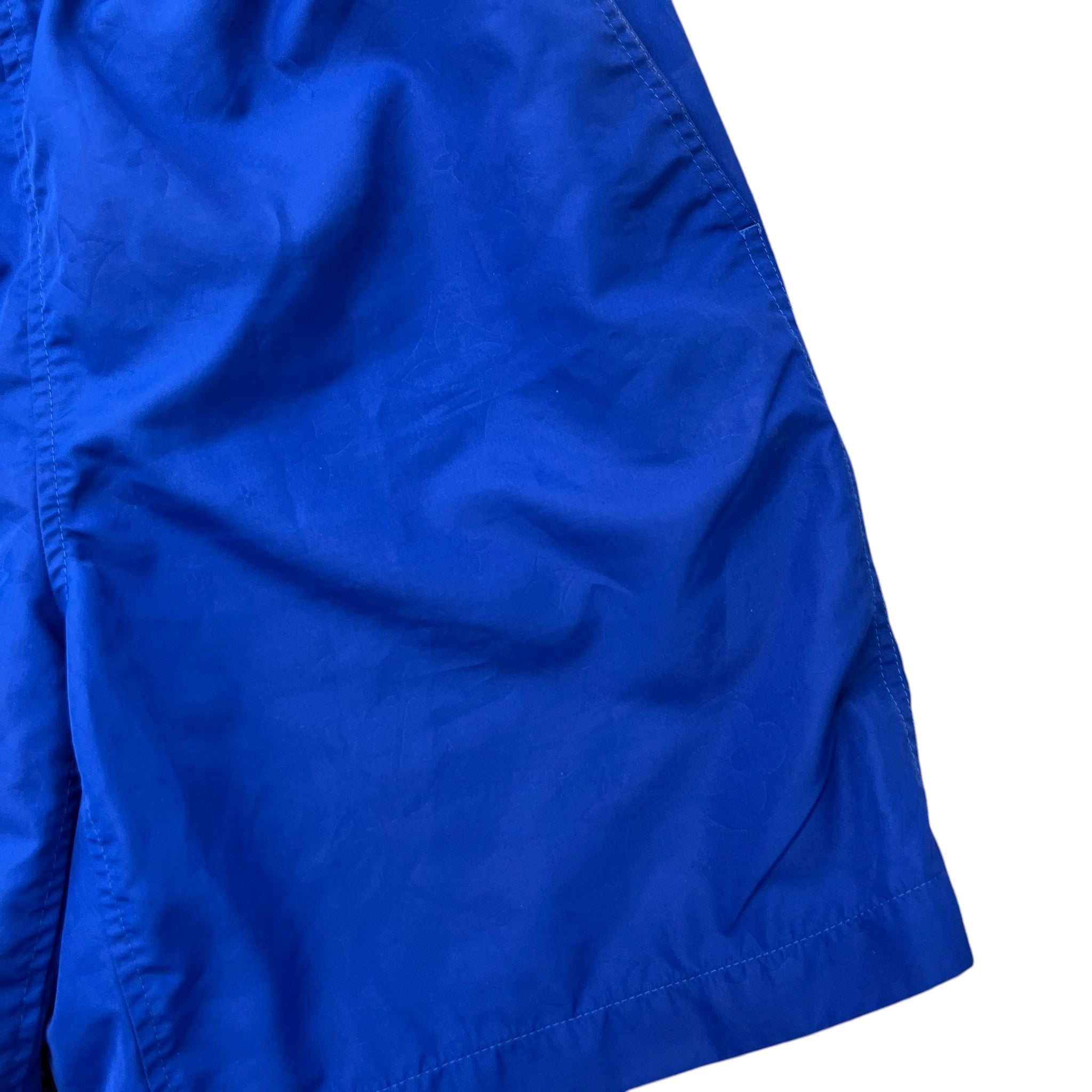 Men's Monogram Swim Shorts Blue Size M