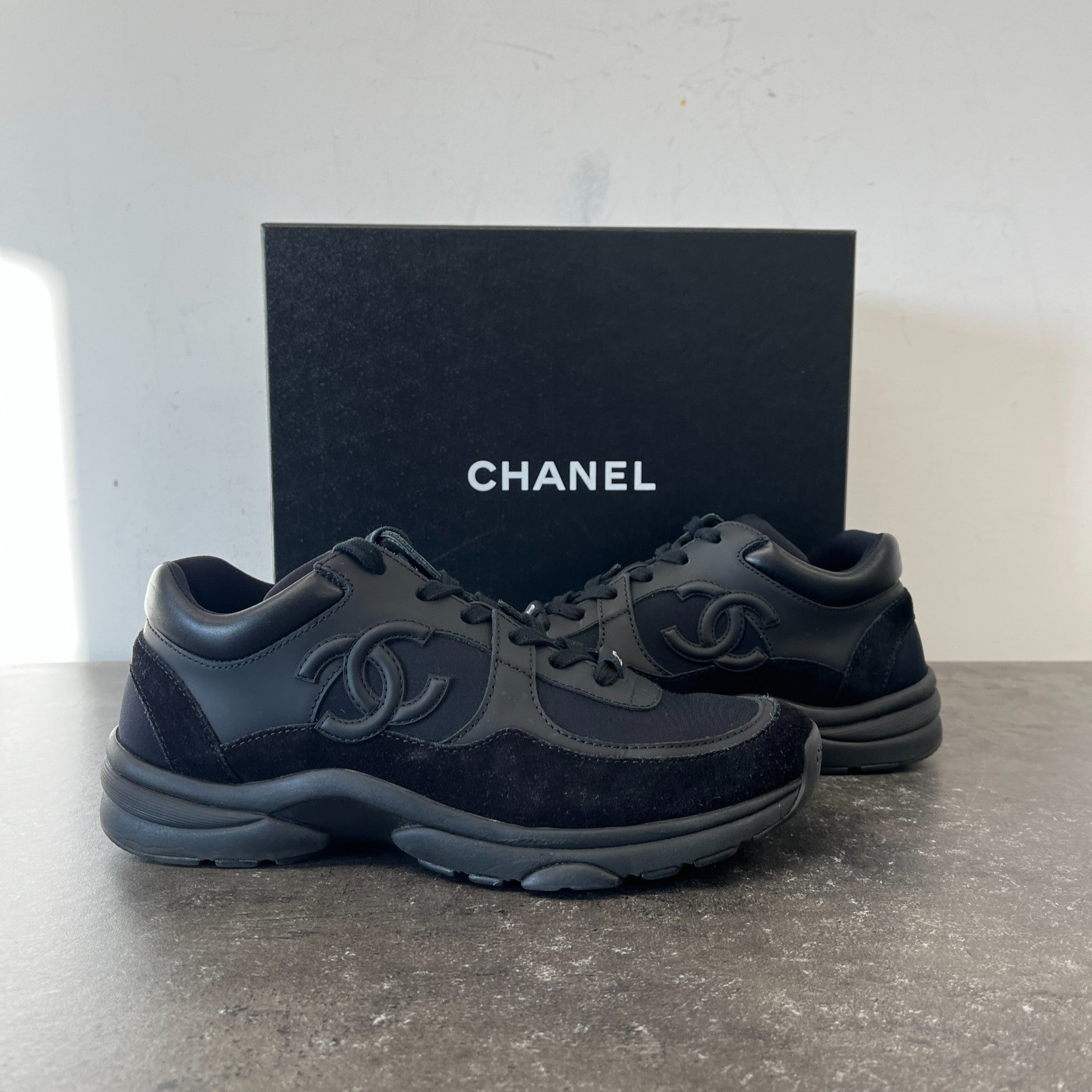 Women's Cc Runner Low Trainers Black Size EU 38 / UK 5