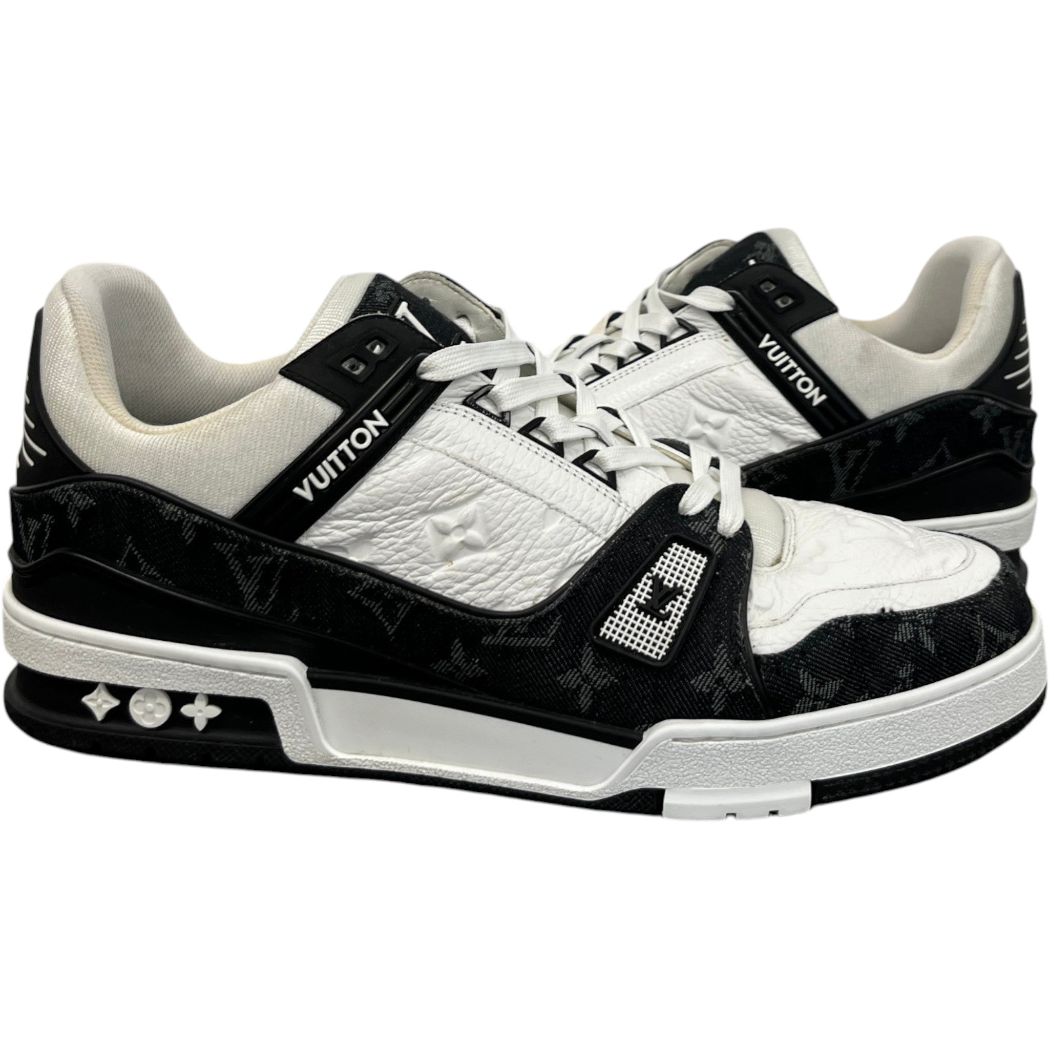 Men's Lv Low Trainers Black Size EU 43.5 / UK 9.5