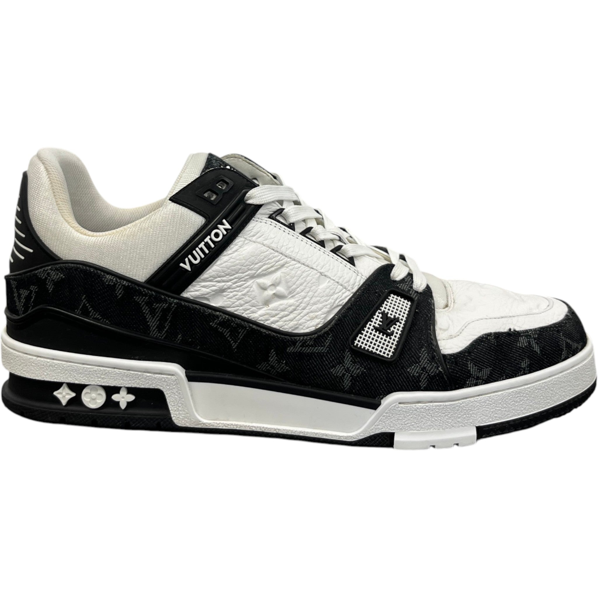 Men's Lv Low Trainers Black Size EU 43.5 / UK 9.5