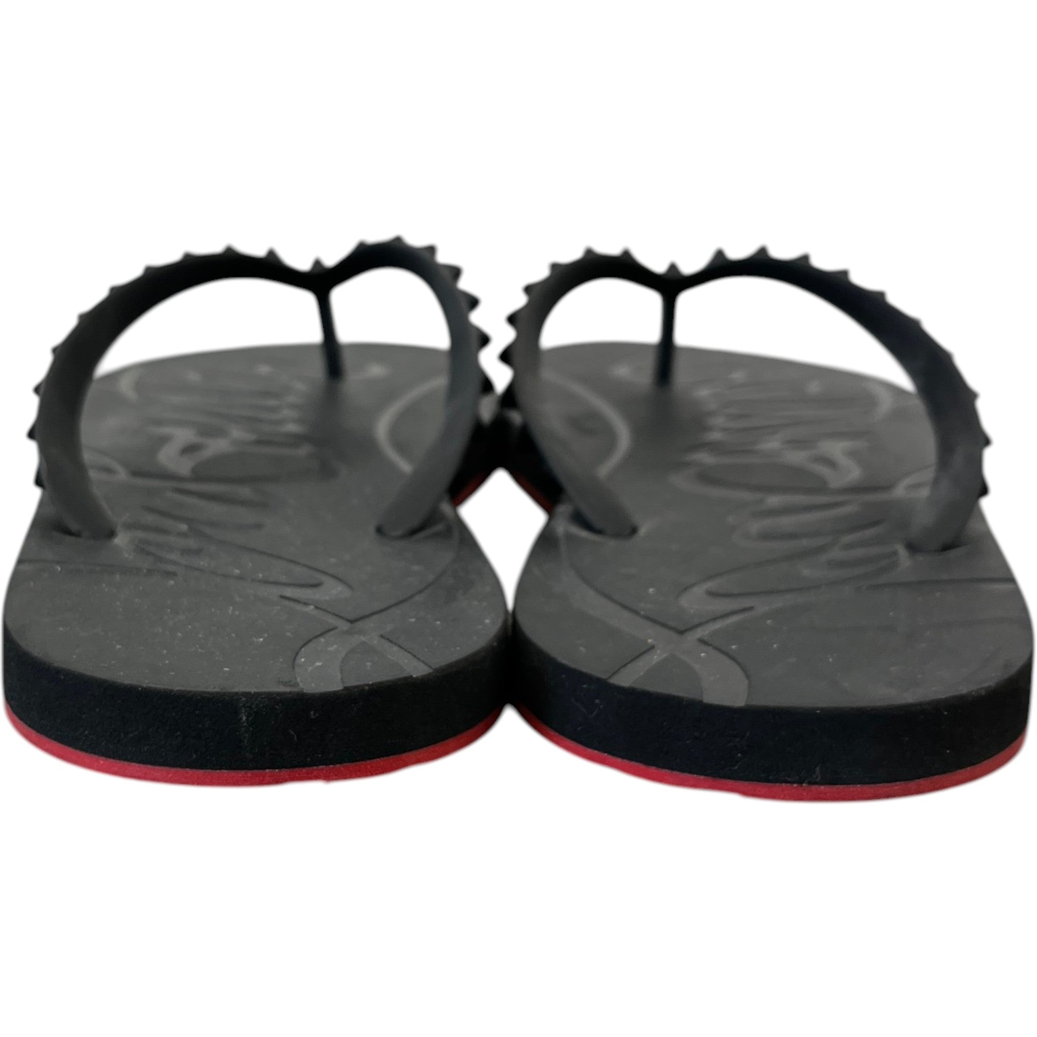 Men's Super Loubi Flip Thong Sandals Black Size EU 43 / UK 9