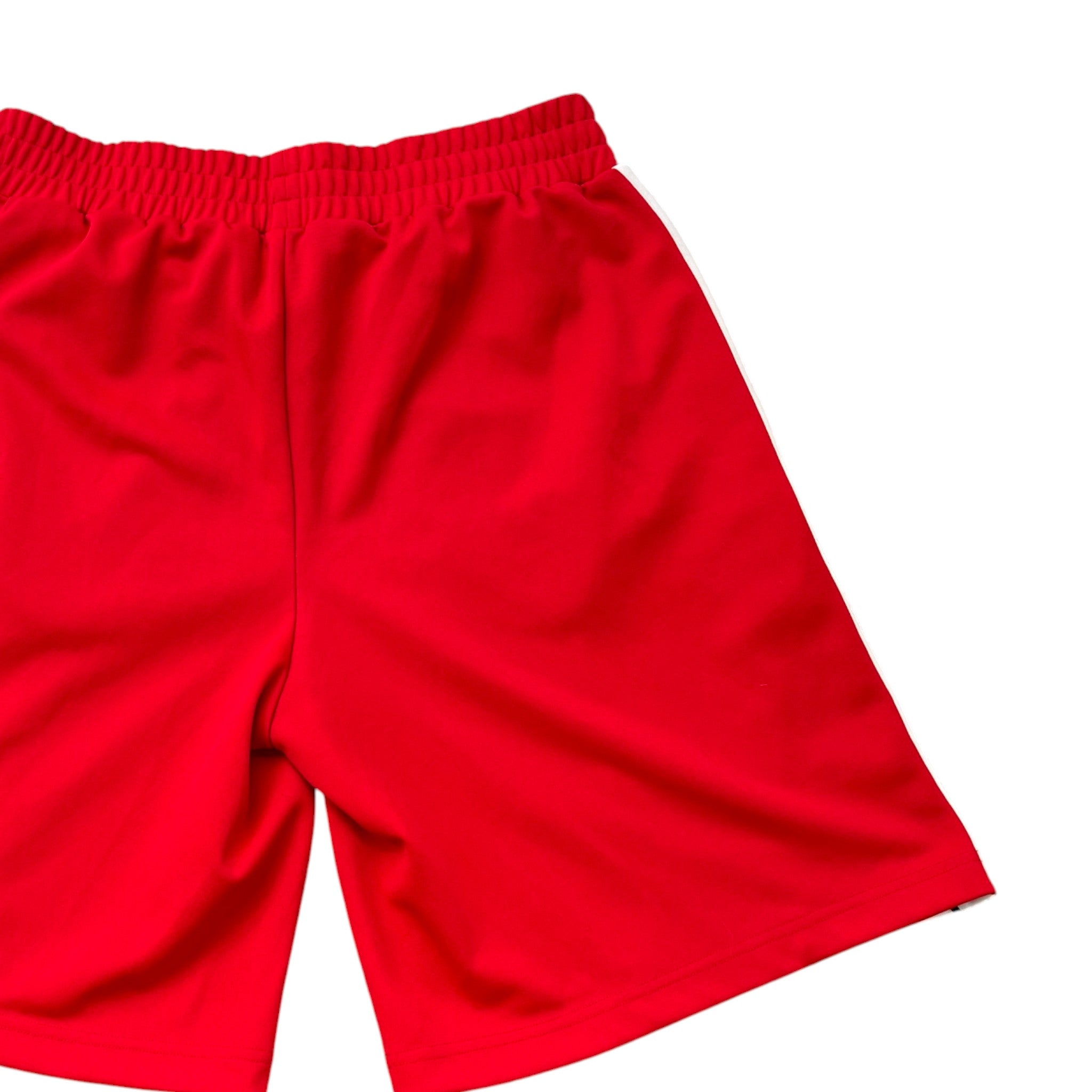 Men's Logo Print Shorts Red Size XL