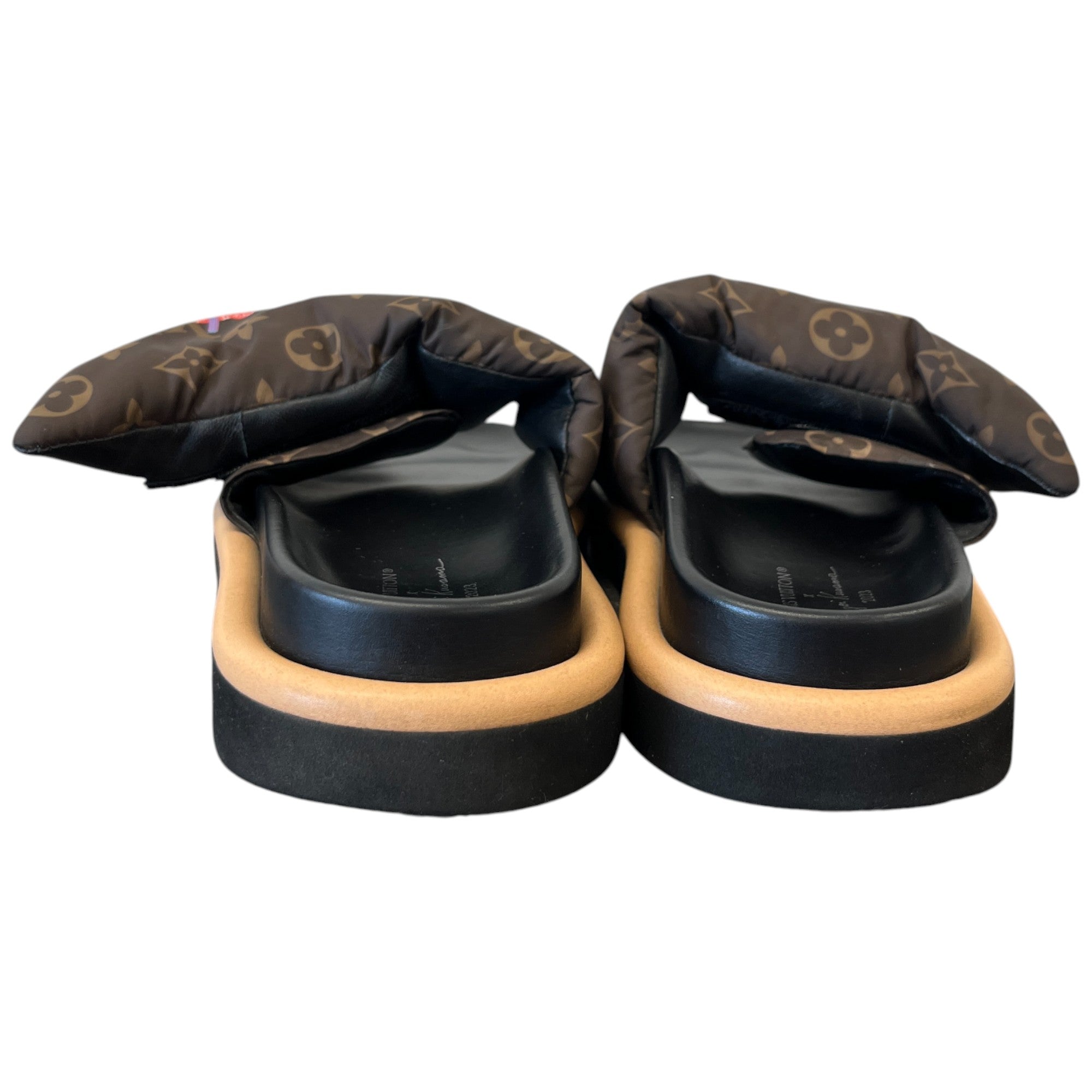 Women's Yayoi Kusama X Pillow Pool Slides Brown Size EU 40 / UK 7