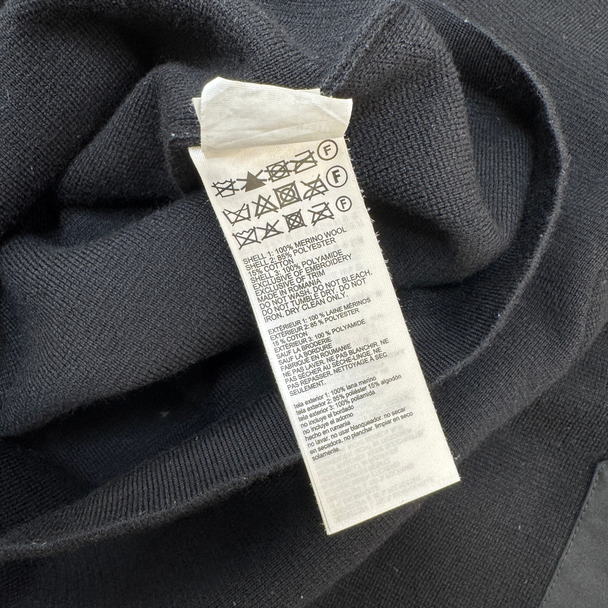 Men's Lodge Jumper Black Size XL