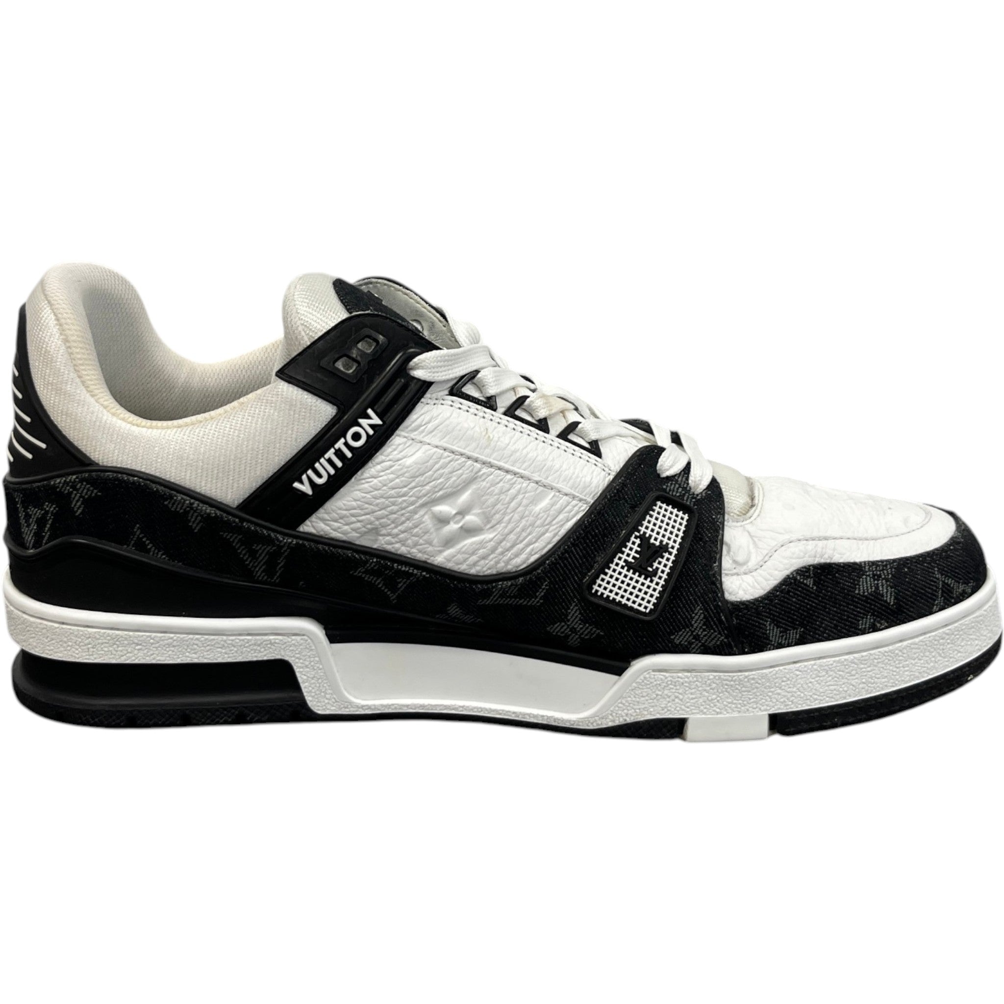 Men's Lv Low Trainers Black Size EU 43.5 / UK 9.5