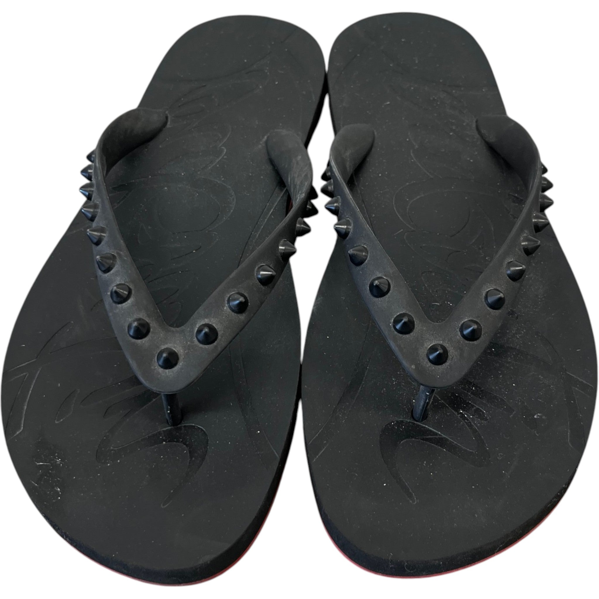 Men's Super Loubi Flip Thong Sandals Black Size EU 43 / UK 9