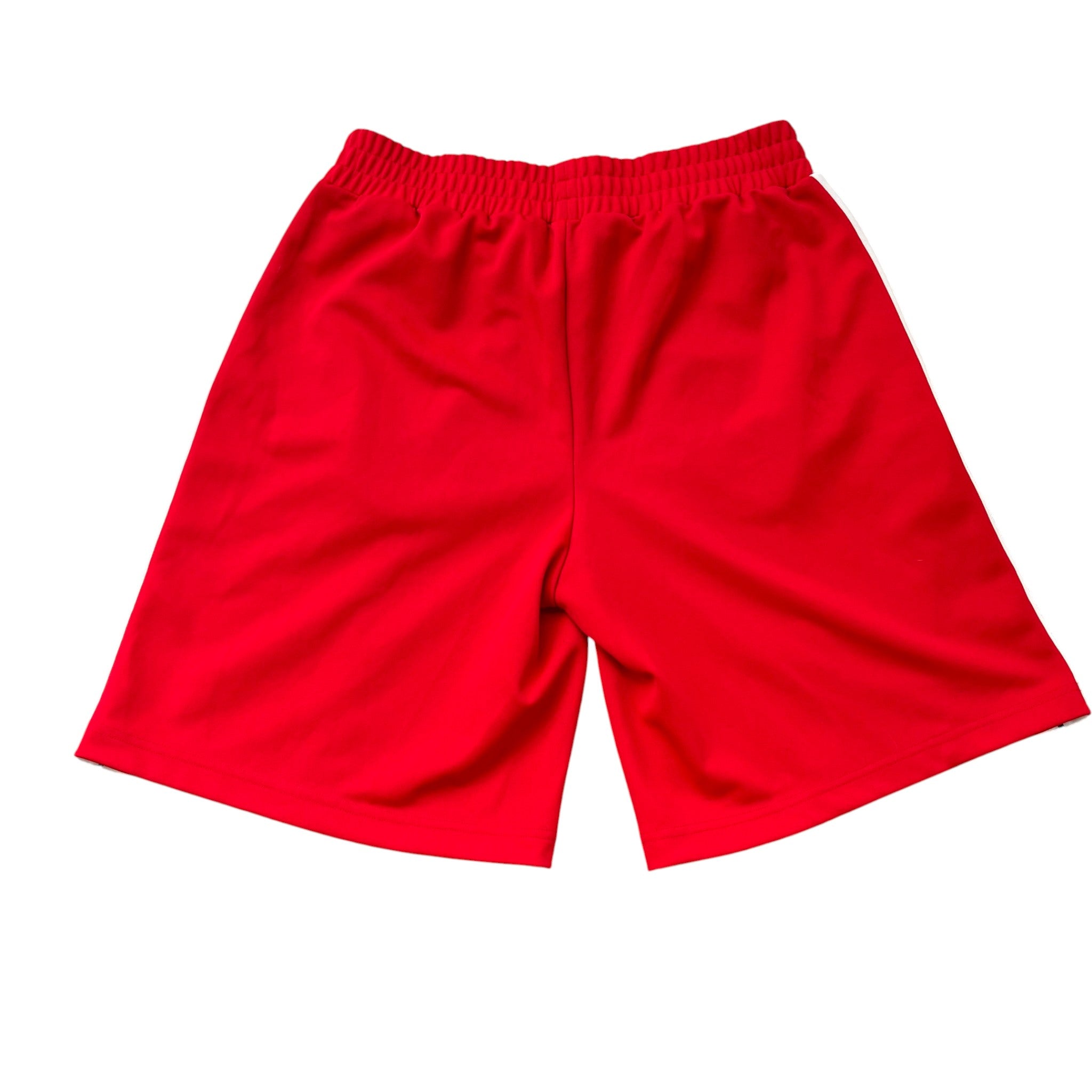 Men's Logo Print Shorts Red Size XL