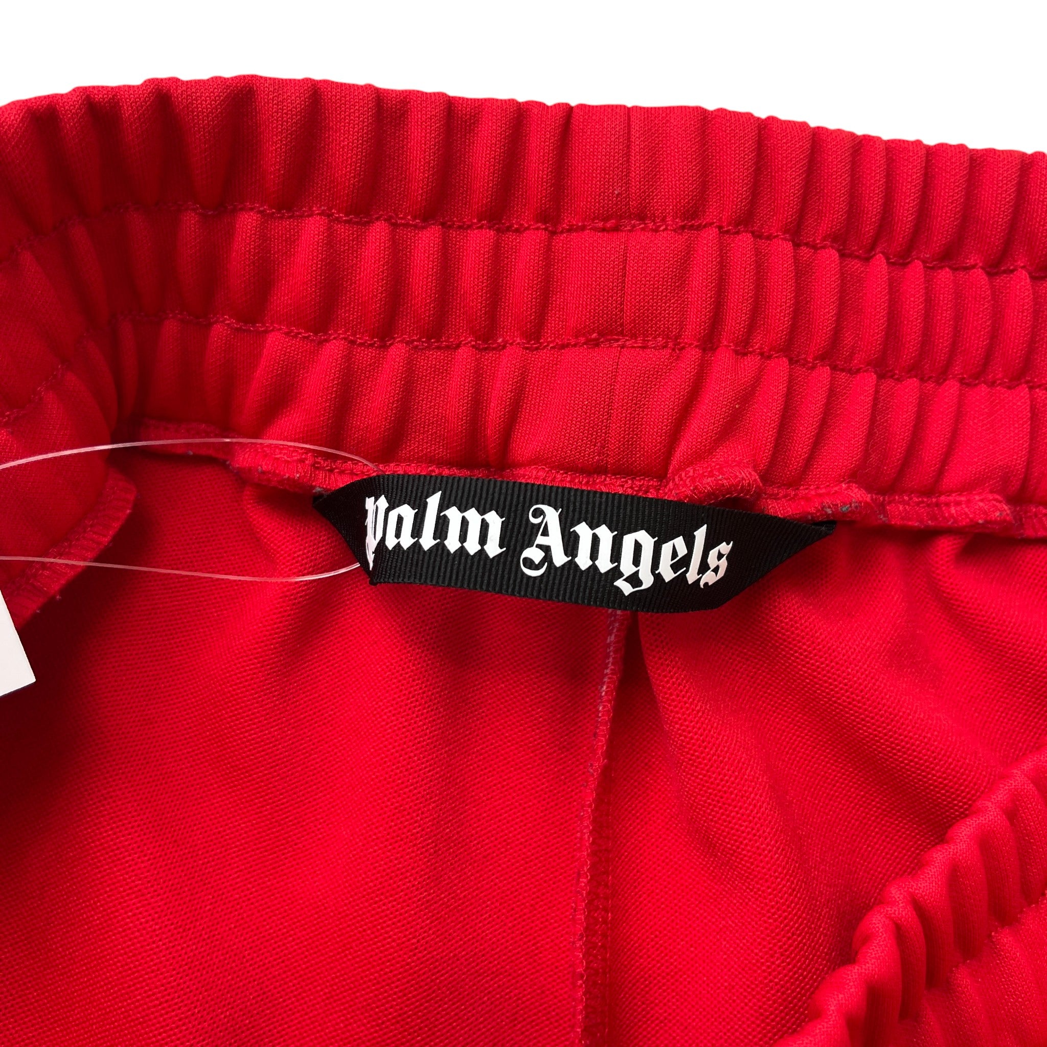 Men's Logo Print Shorts Red Size XL