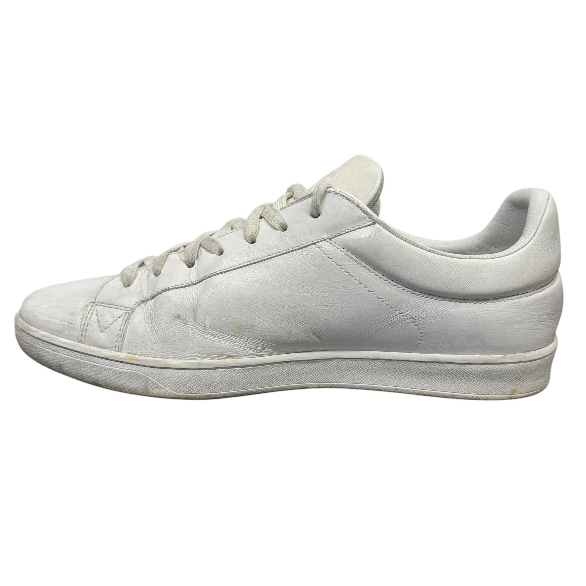 Men's Luxembourg Low Trainers White Size EU 42 / UK 8