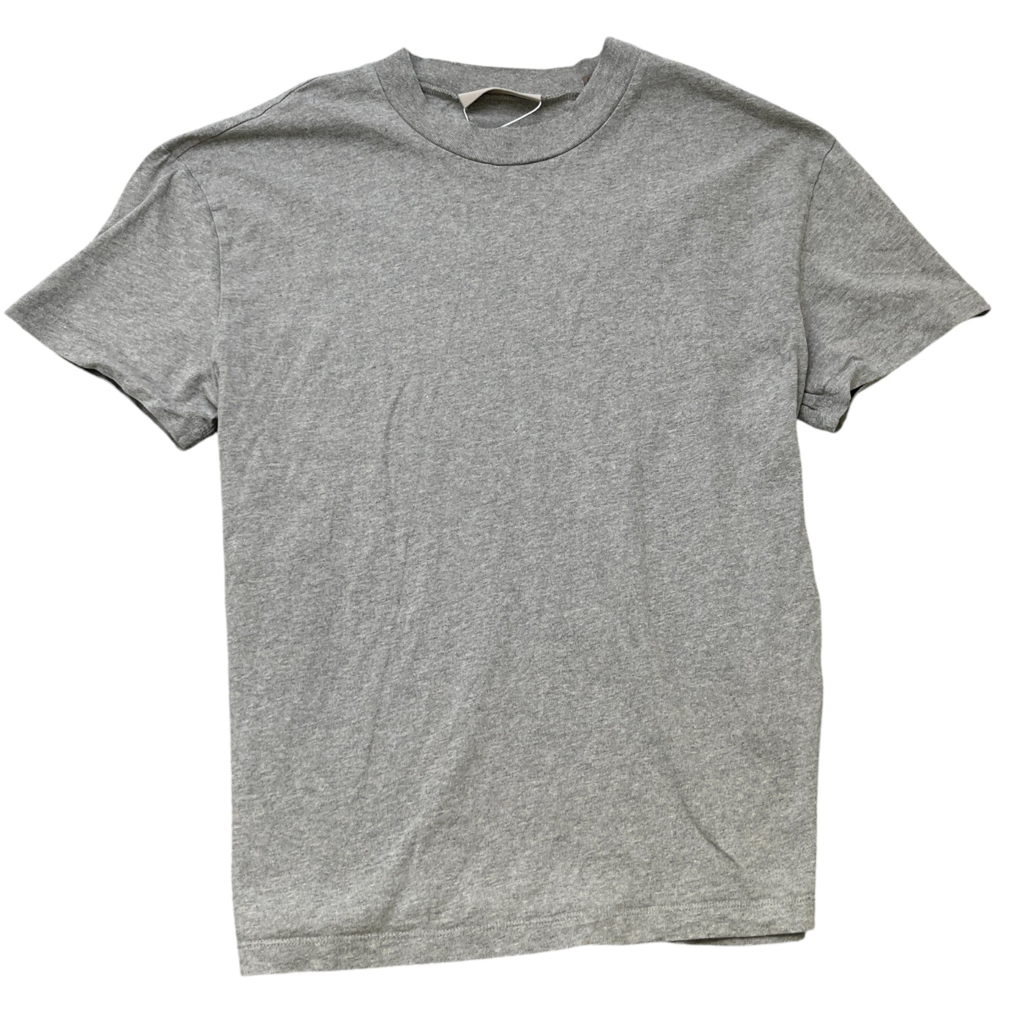 Men's Fear Of God Logo Print T-Shirt Grey Size S