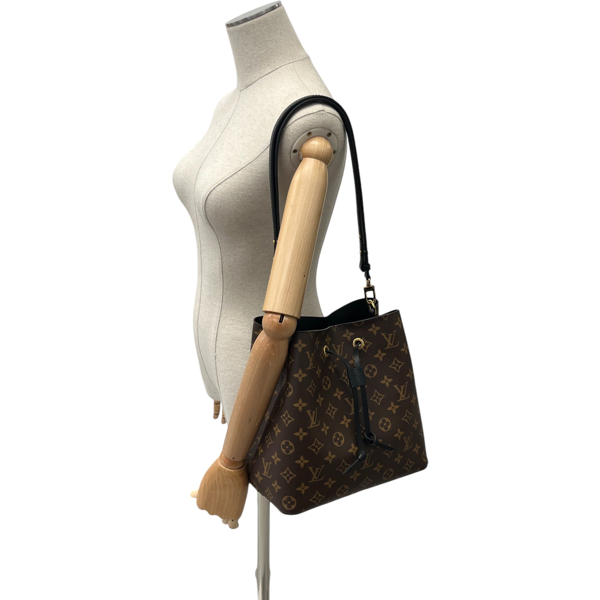 Women's Monogram Néonoé Mm Bucket Bag Brown