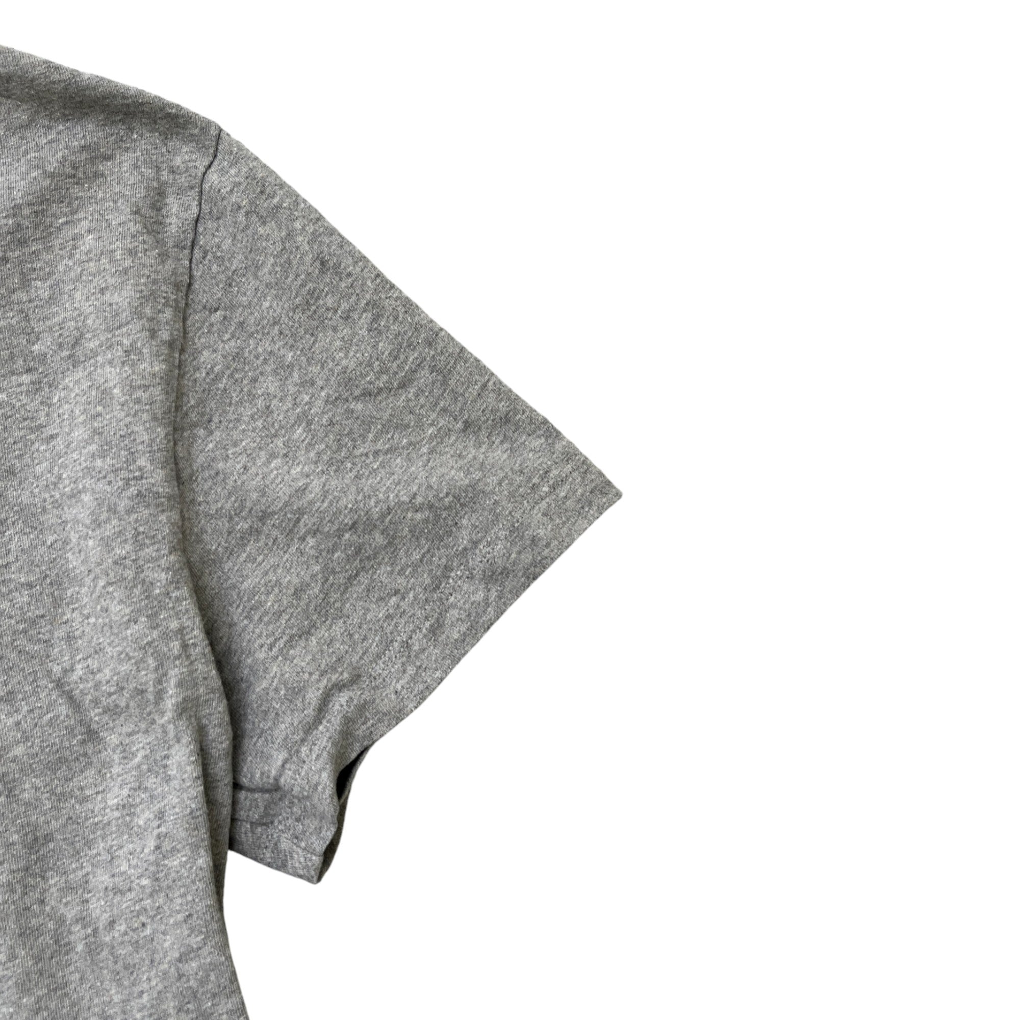 Men's Fear Of God Logo Print T-Shirt Grey Size S