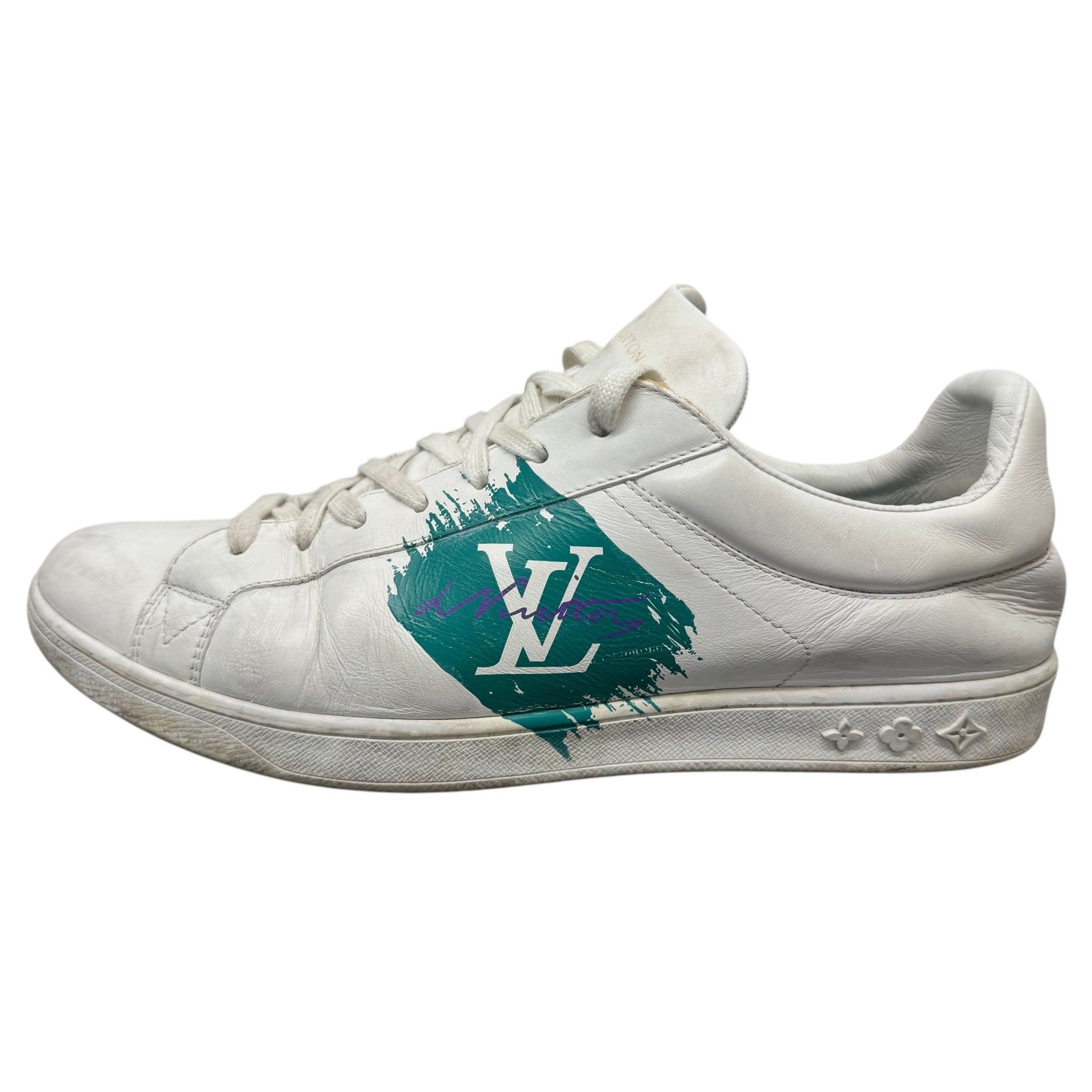 Men's Luxembourg Low Trainers White Size EU 42 / UK 8