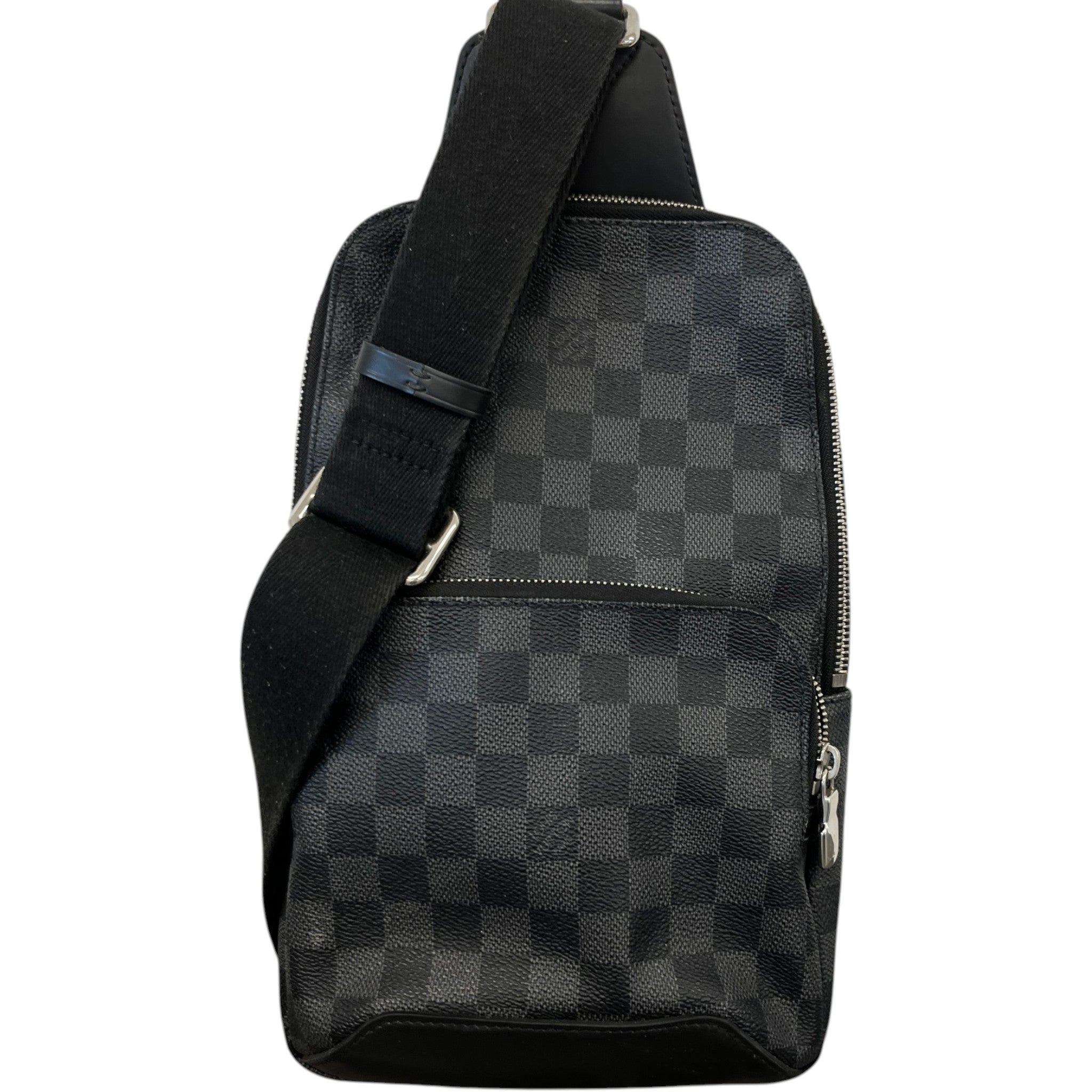 Men's Damier Graphite Avenue Slingbag Bag Black